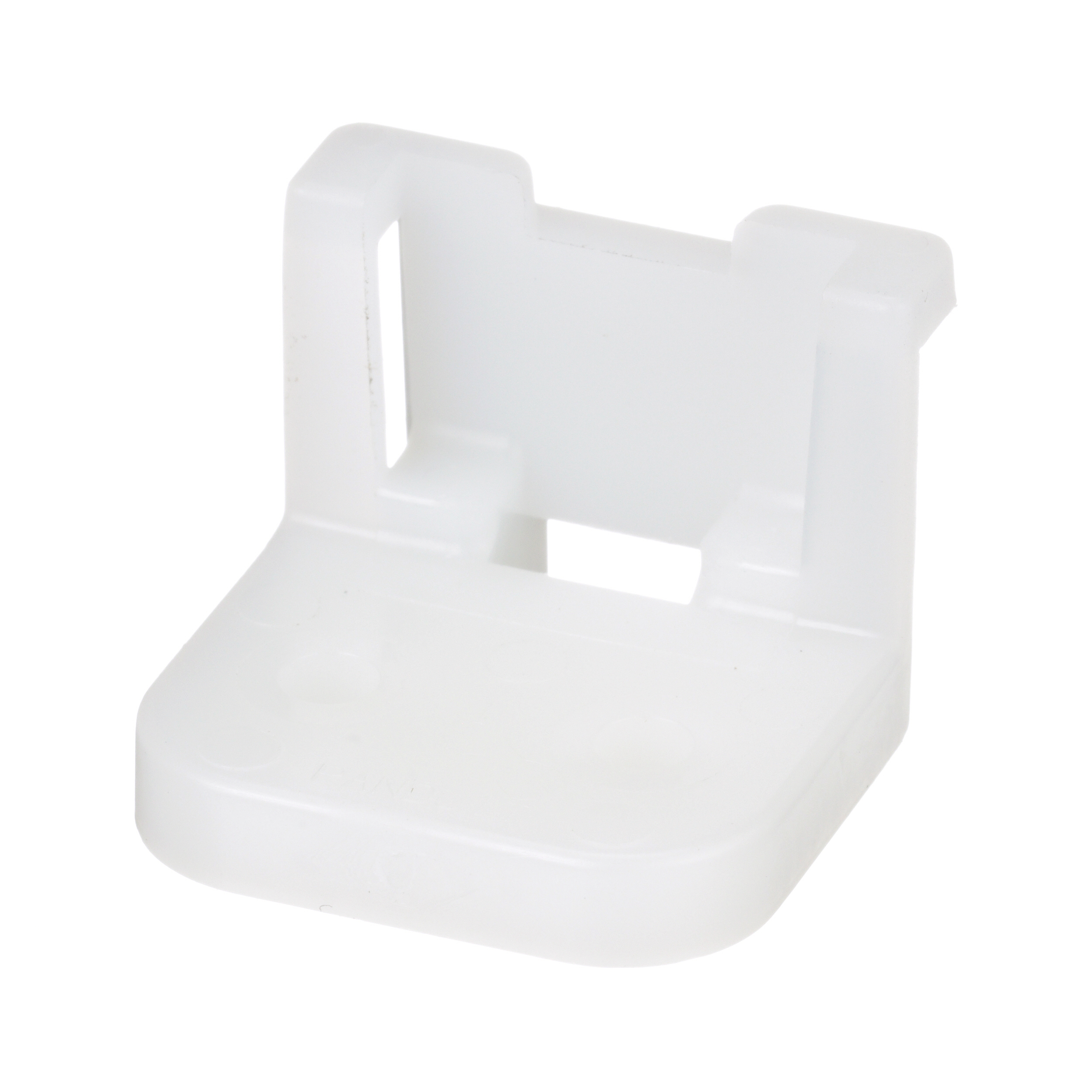 Cable Tie Mount, Right Angle, #10 Screw (M5),PK500