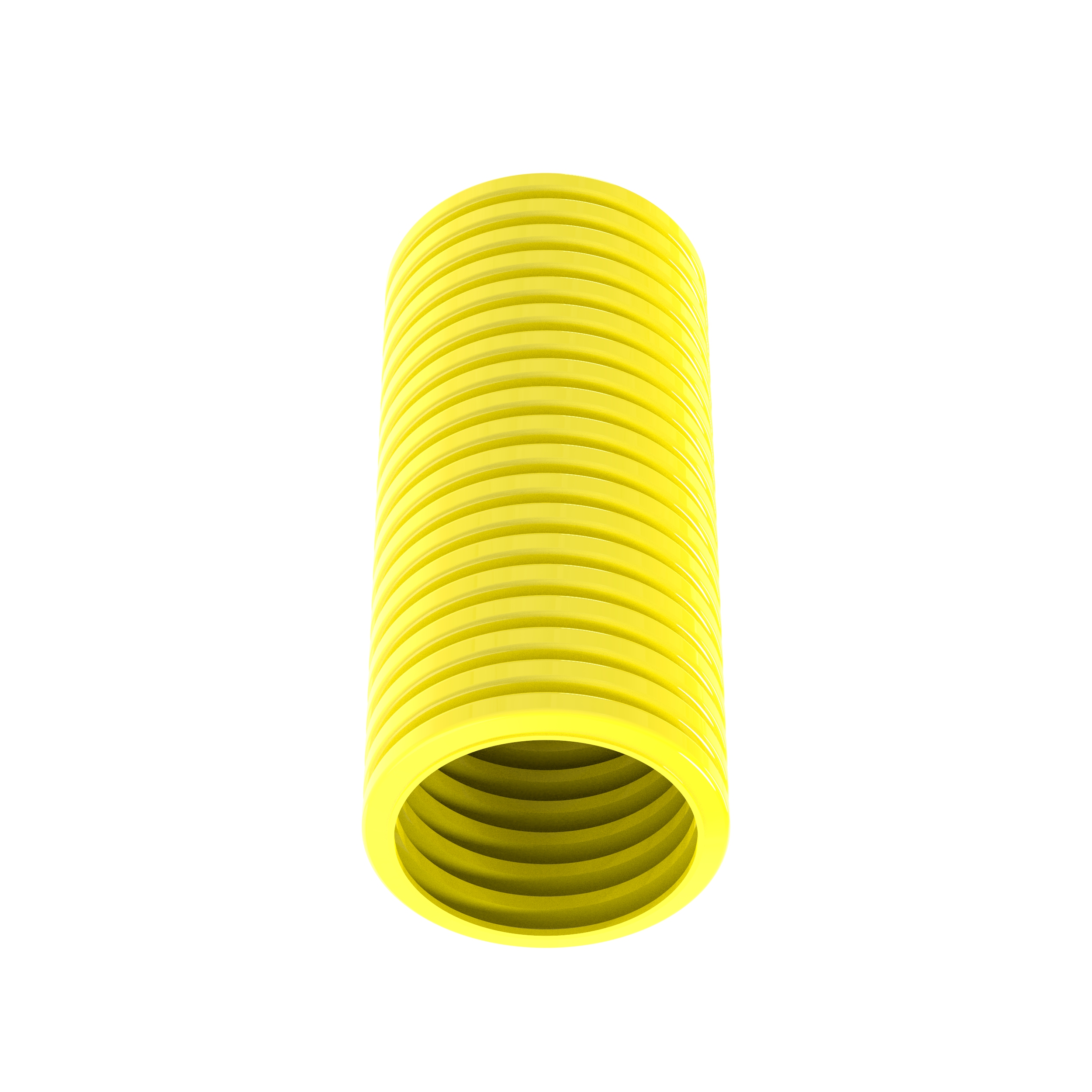 Düzeltilmiş Örgü Hortumu, 0.917" (23.29mm) x 100', Sarı, Paket 1