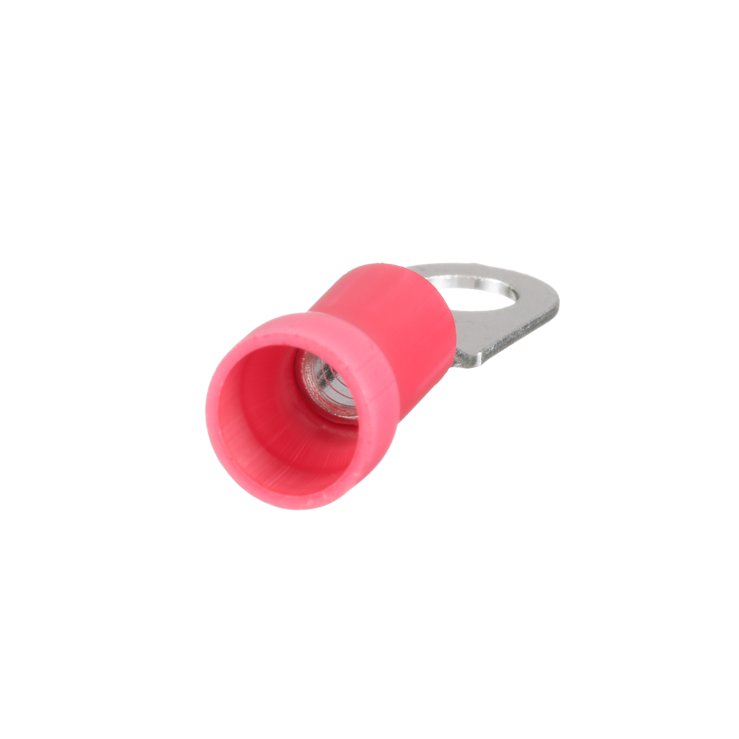 Halka Terminal, Genişletilmiş, Kırmızı, Vinil, 6.8mm Çap, 200'lü Paket