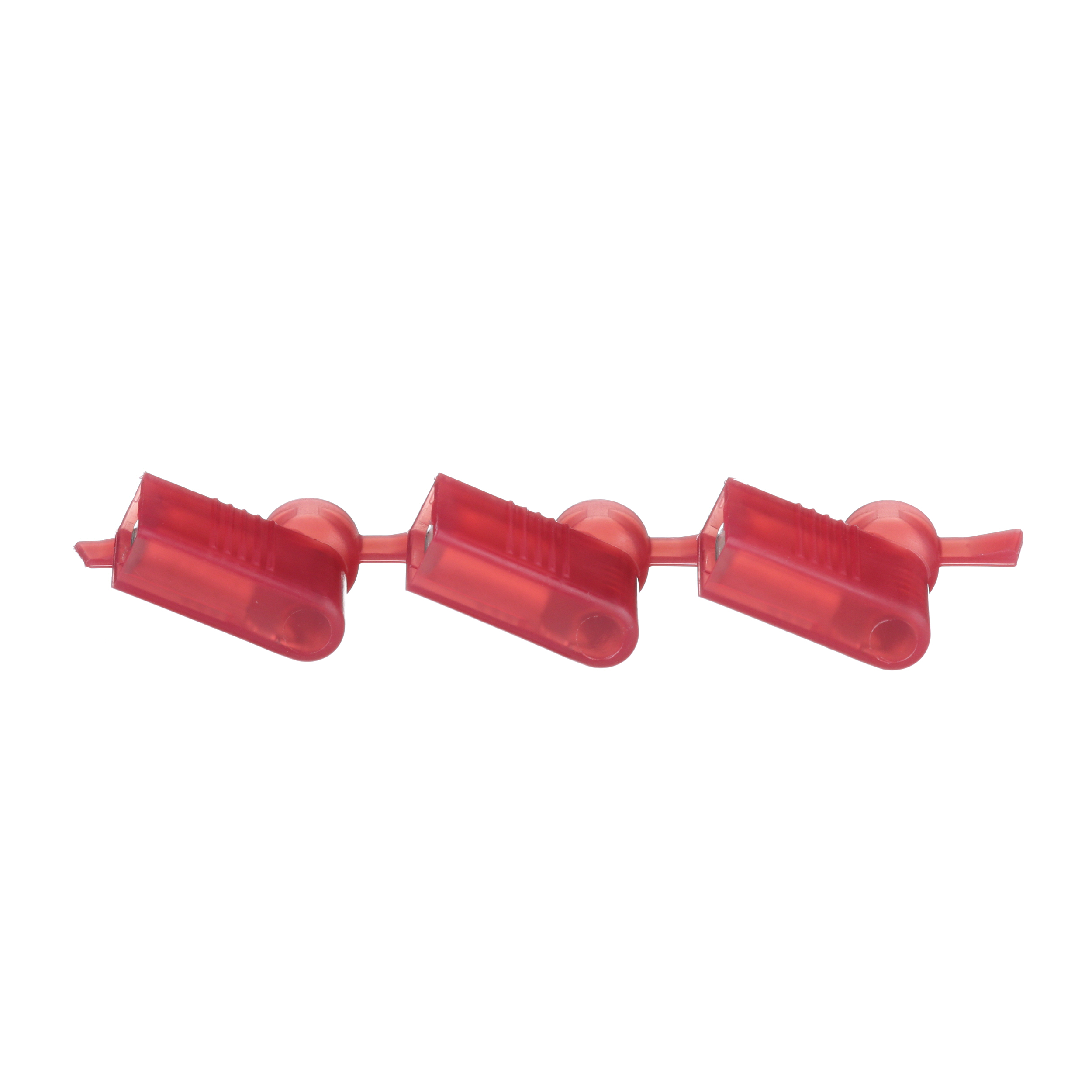 Kesici Terminaller, Kırmızı, Naylon, 0.5-1mm² Kablo, 6.3 x 0.8 mm Dil, 1500'lü Paket