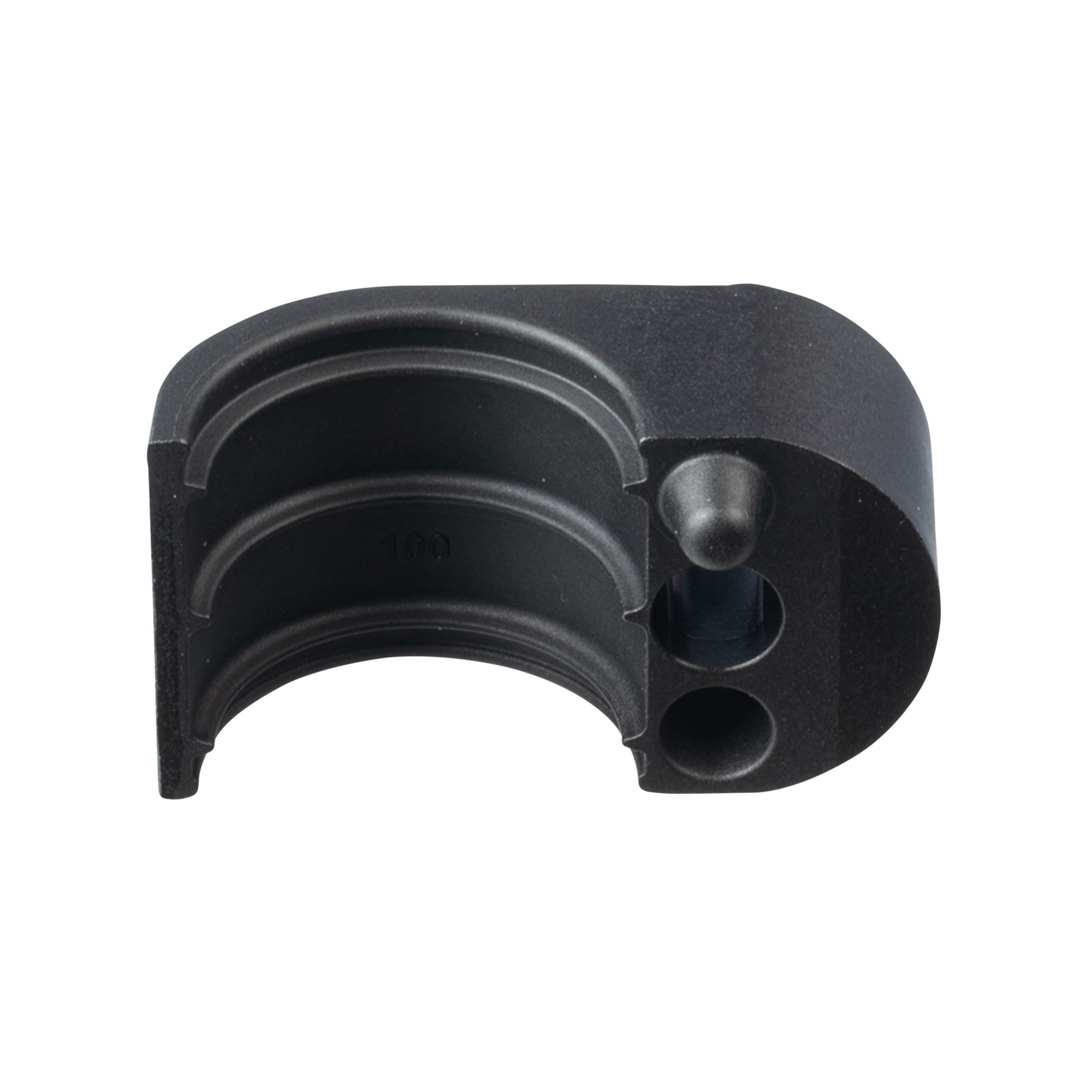 Panduit CLC100X1 Corrugated Loom Clamp,1.0,1-pos