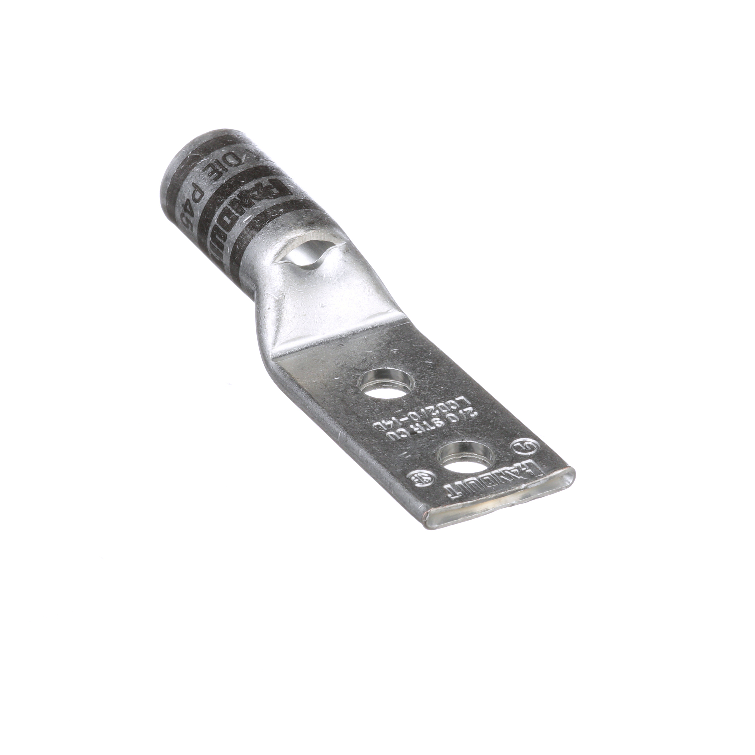 Bağlantı Muhafaza, 2/0, Kalay Kaplı Bakır, Düz, İki 6.4mm Çaplı Somun, 19mm Boşluk, 10'lu Paket