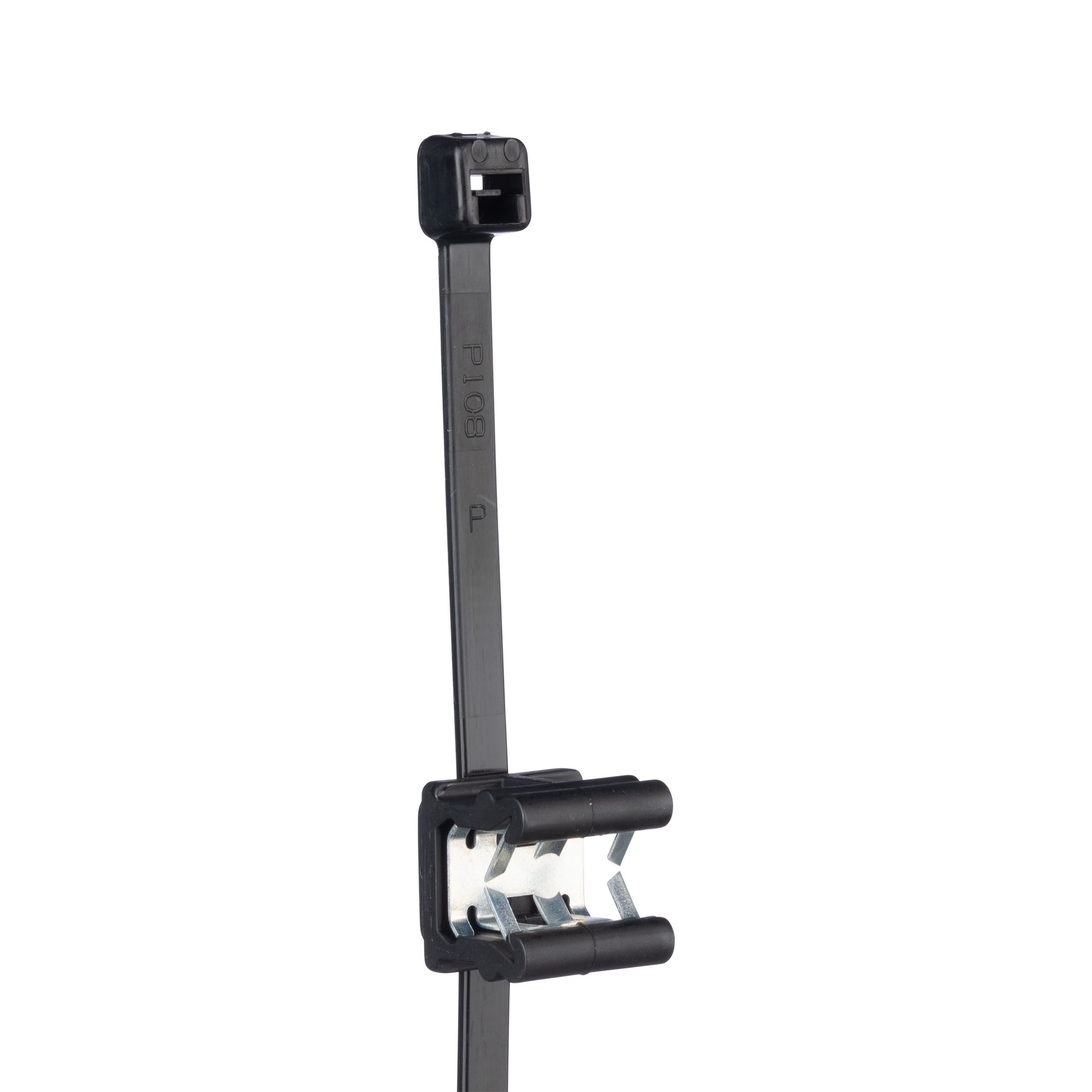 Kenar Klipsi/Kablo Bağı (Üst), Siyah, Yüksek Isı/UV PA6.6, 3-6mm, 0°, Ambalaj 100