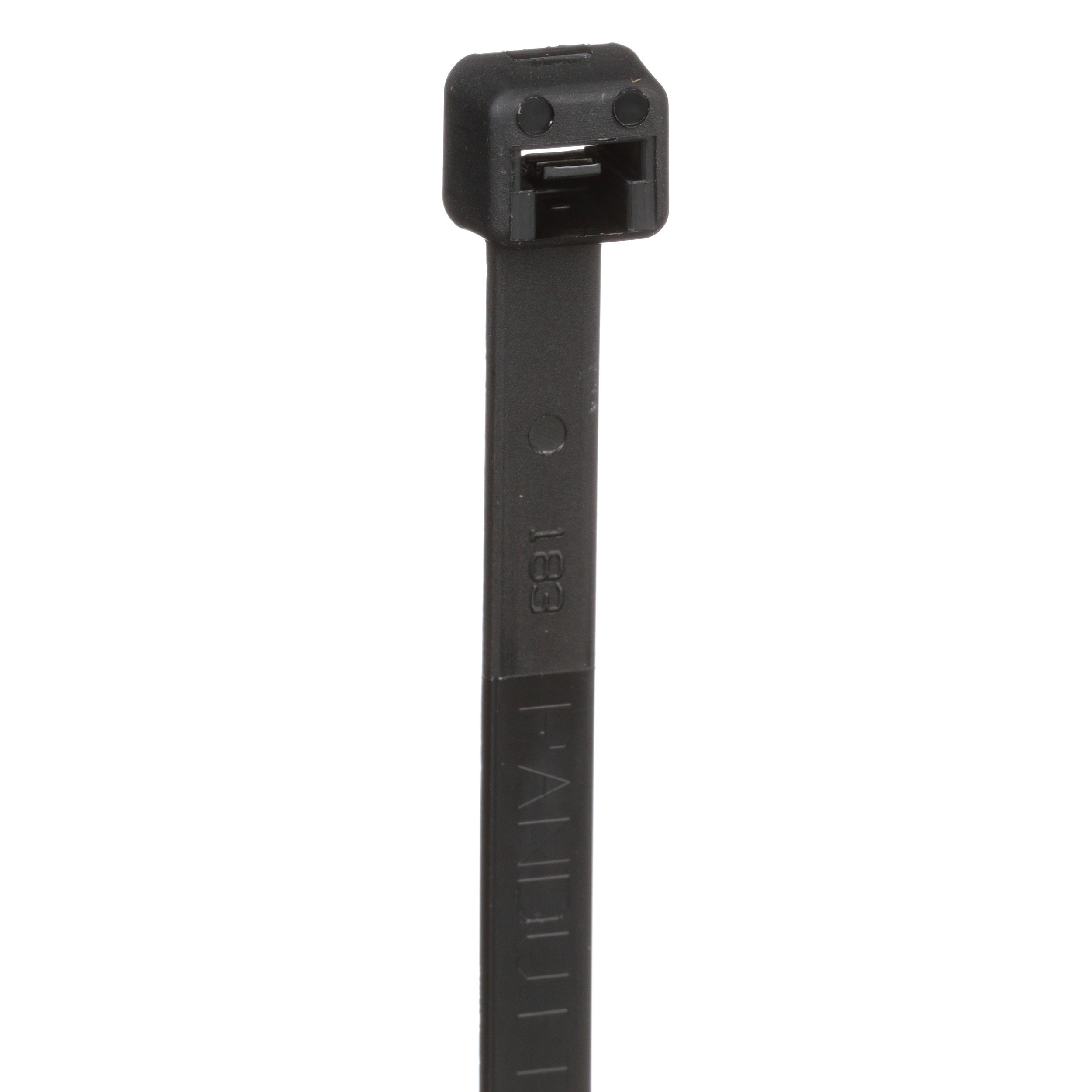 Kablo Bağı, Askeri Standart, Siyah, UV Naylon PA6.6, 292x4.8mm, 222N, Paket 100