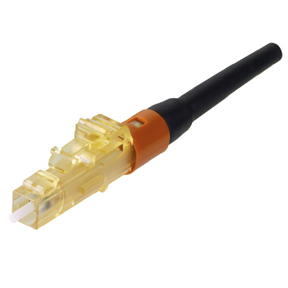 Cam Tarzı Kilitli LC Simplex 50µm OM3/4/5 Kilitli E: Turuncu w Aqua Bt