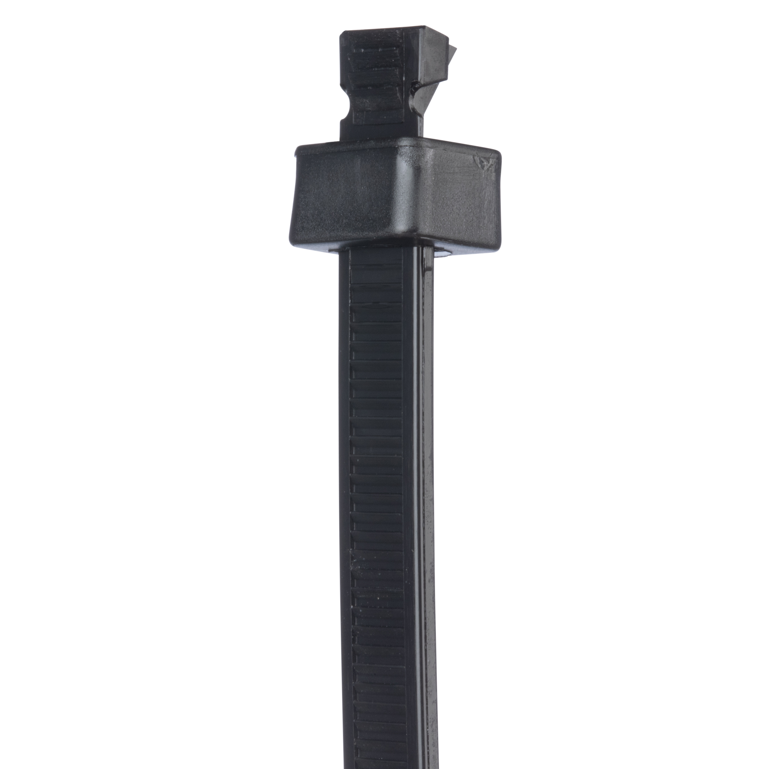 Kablo Bağı, 2 Parçalı, 140L, 2.4W, Hava Koşullarına Dayanıklı Naylon 6.6, Siyah, 1000'lik Paket