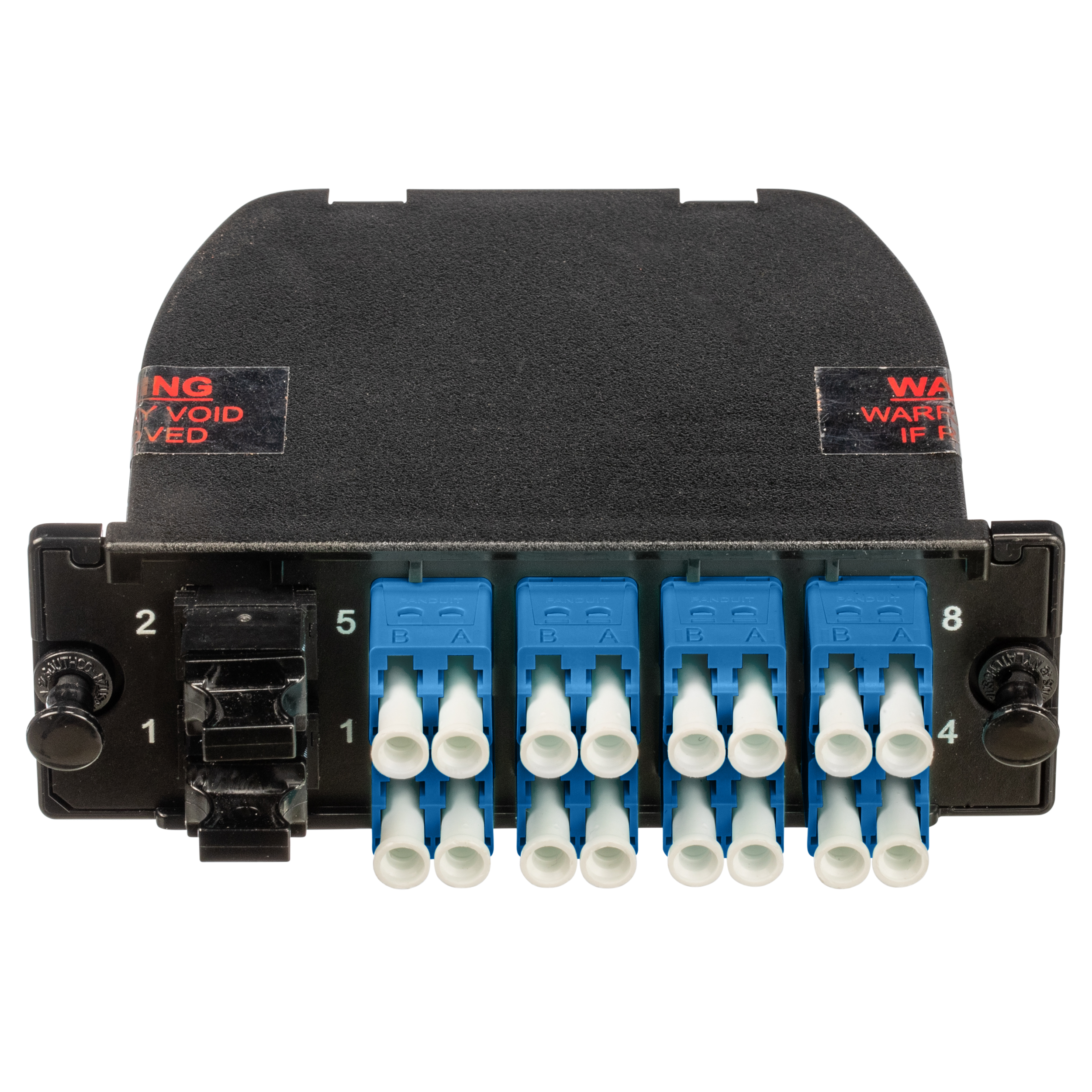 Opticom® Front Access 4-to-1 Breakout Cassette