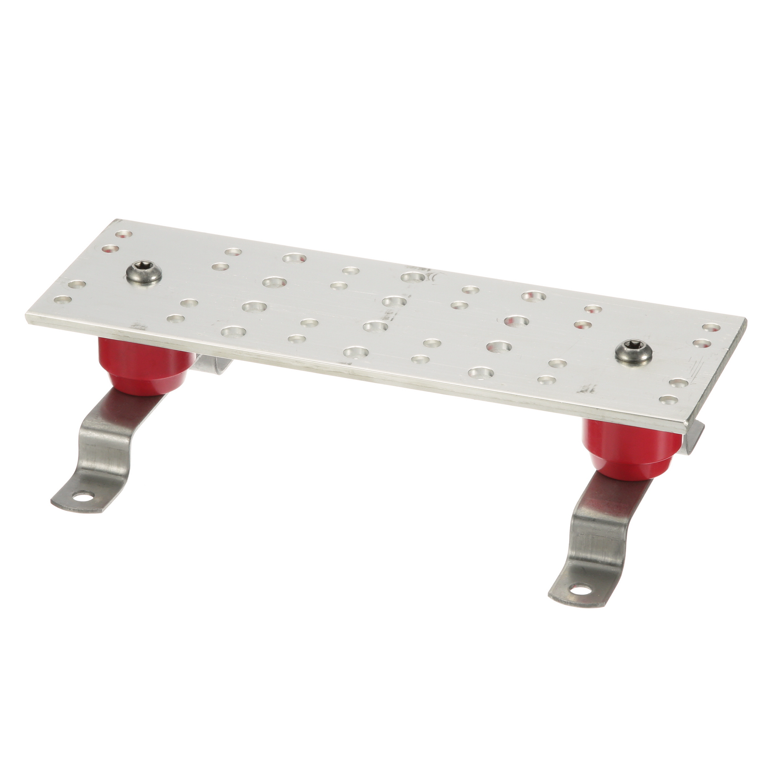 Telecom Grd Busbars, 0612, Copper, Tin-Plated, 11.17mm Stud, PK1