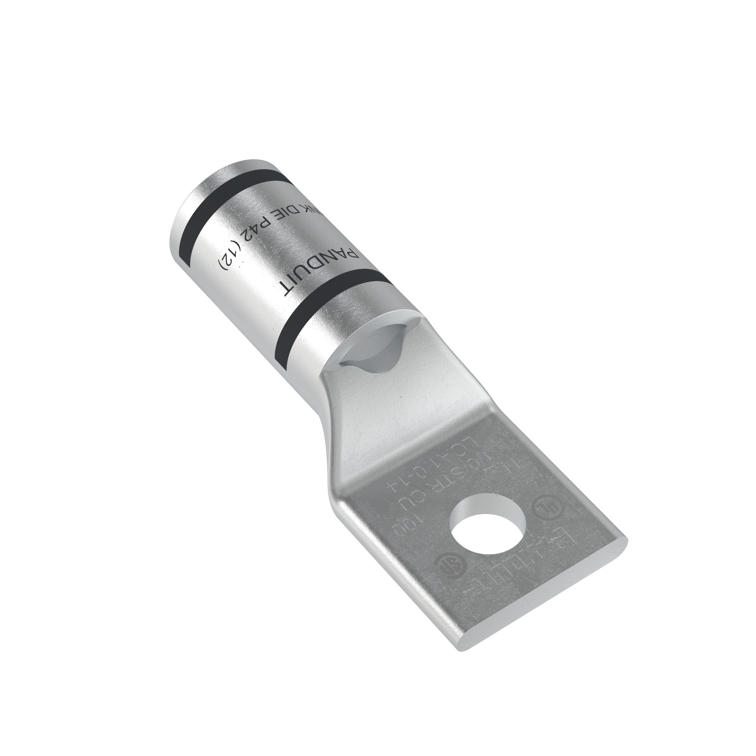 Kablo Demeti Bağlantı Elemanı, 1/0, Kalay Kaplı Bakır, Yıldız, Tek 6.4mm Somun, 10'lu Paket
