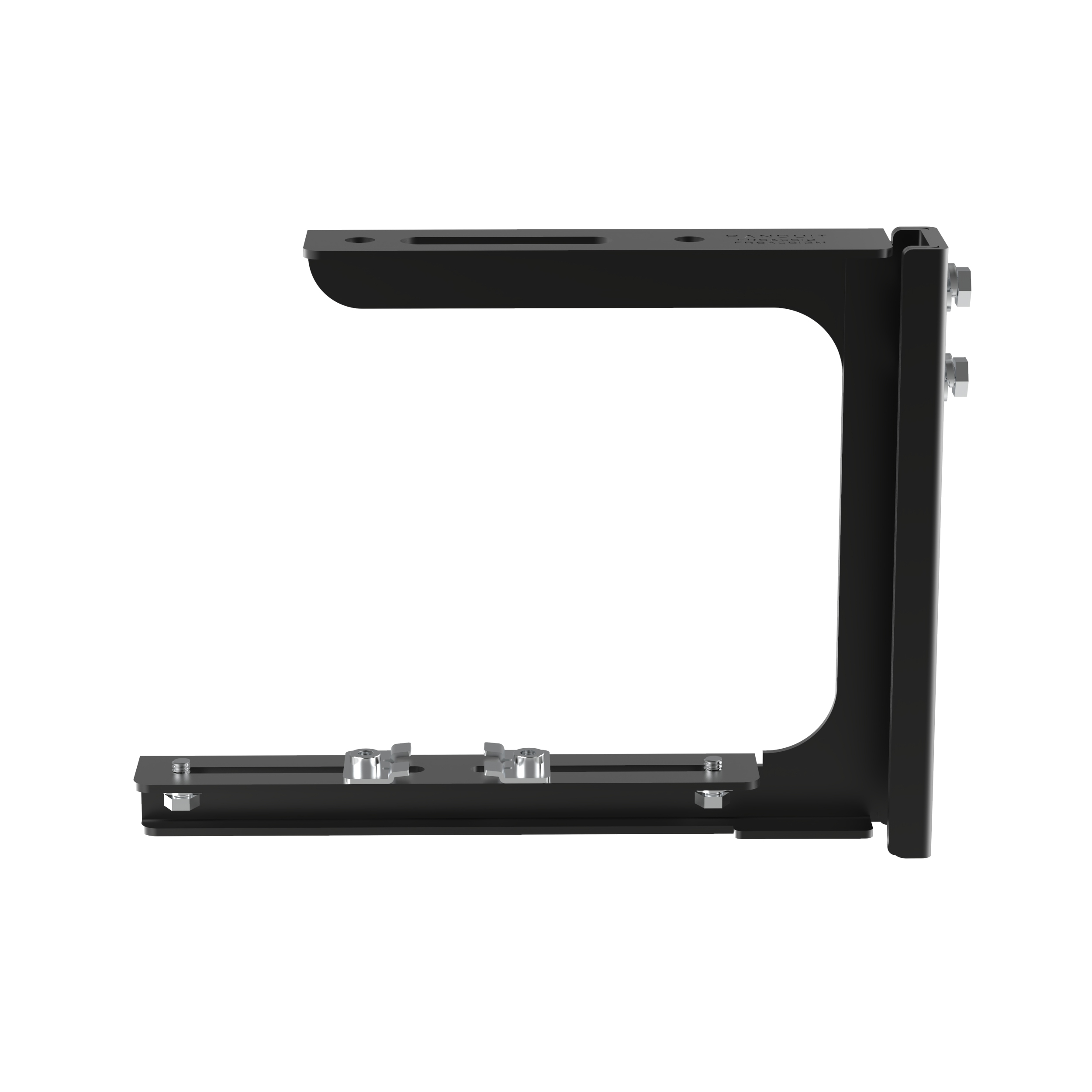 FiberRunner Adjustable C-Bracket for 4X4 and 6X4 Channel, 10 Pc