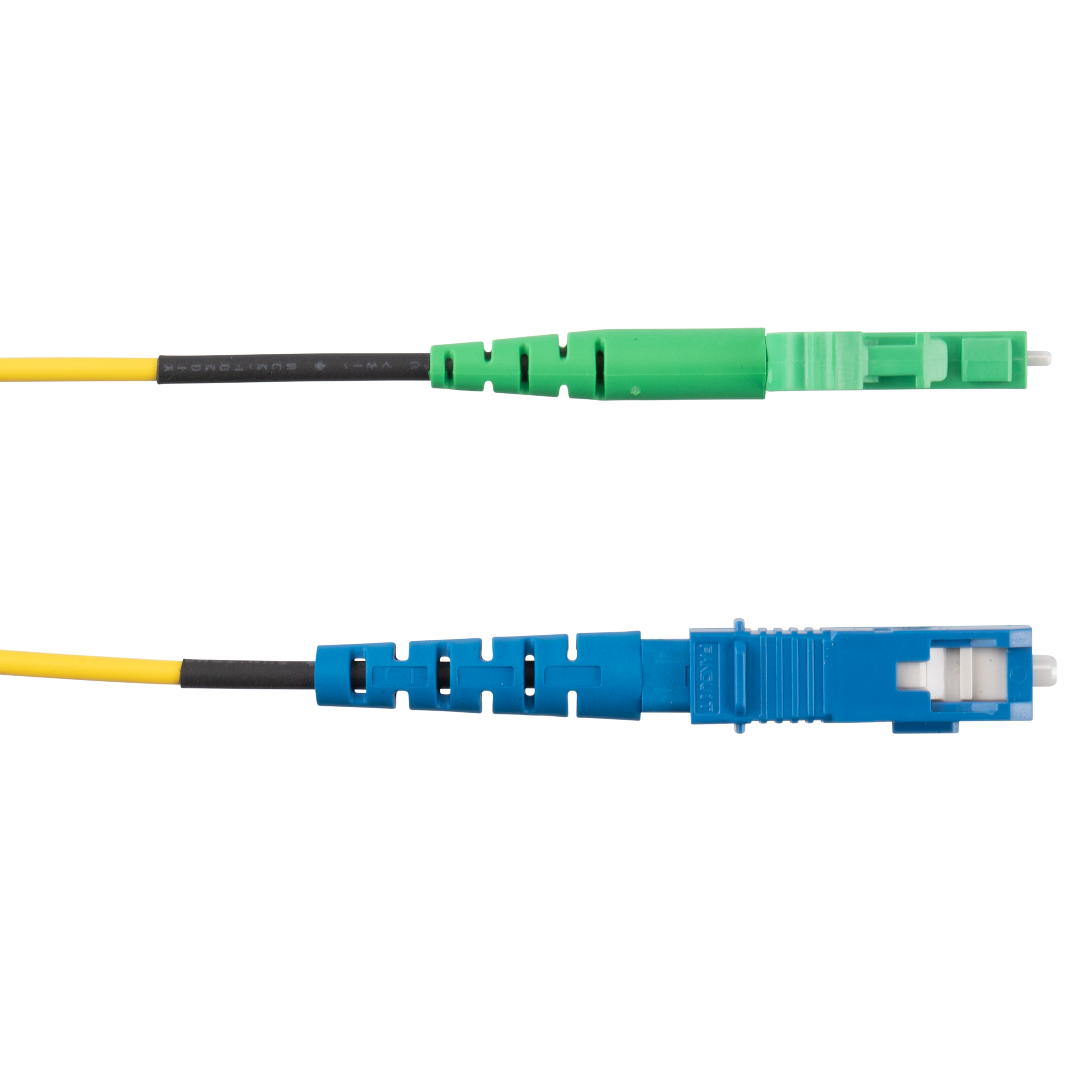 OS2 1f 1.6mm PC LSZH SC Simplex to LC/AP