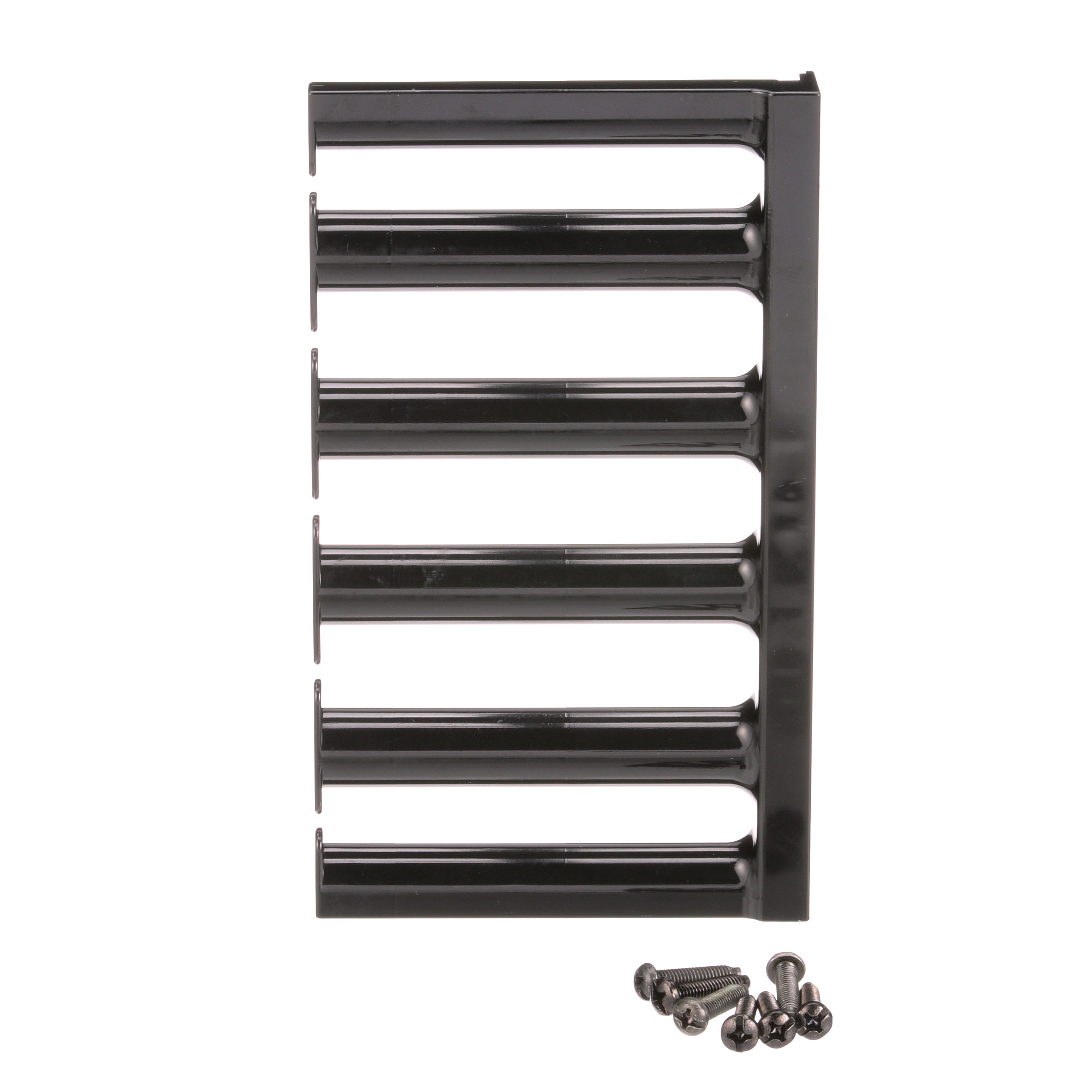 Bend Radius Control Finger Section, 5 RU, Black, 5 in. Depth