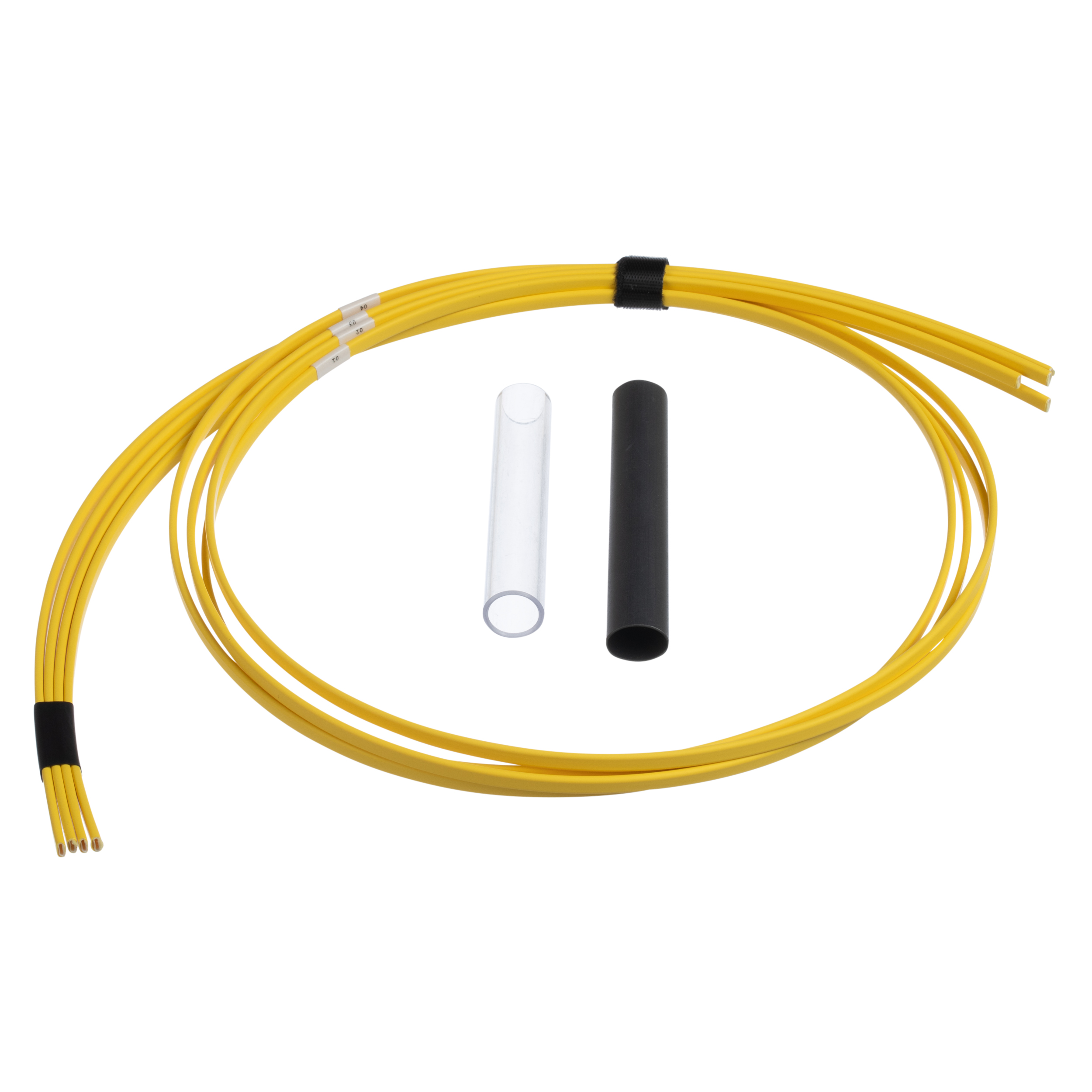 Optik Fiber Ayrım Seti, Düz, 48-fiber, tek modlu, 1 metre