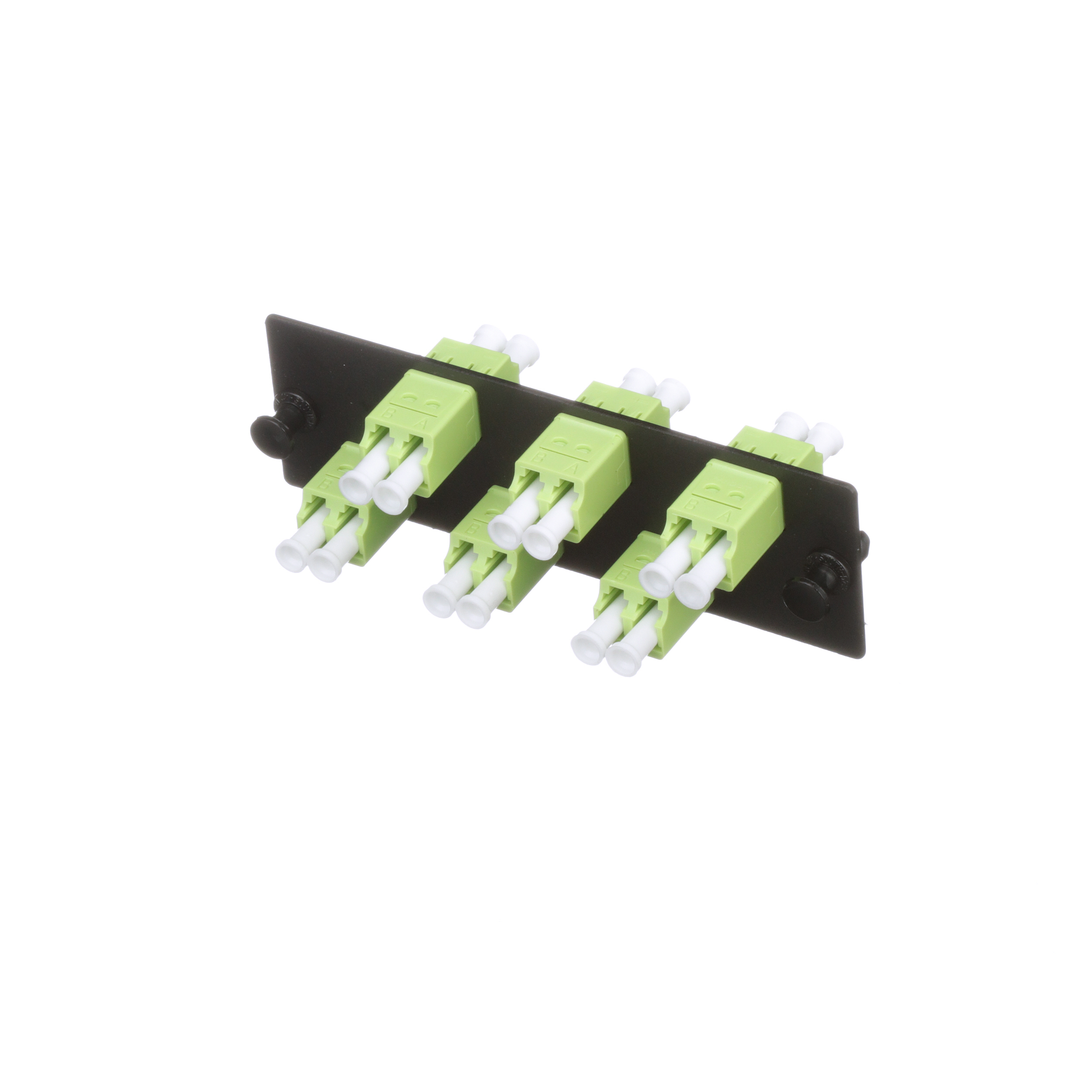 Opticom® Fiber Adaptör Paneli, OM5, 6 LC Çift Yönlü, Limon