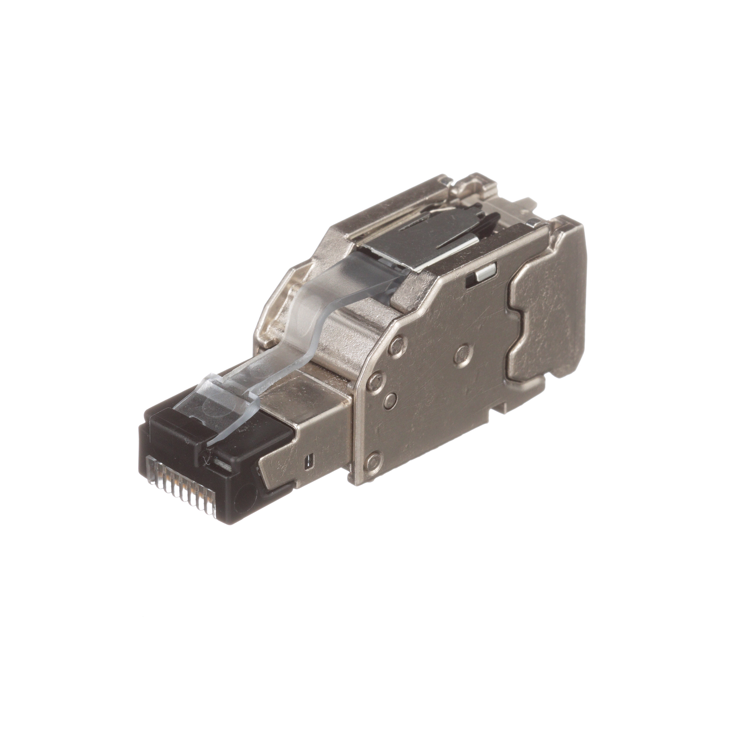 RJ45, Cat 6A Shielded Field Term Plug, 22-26 AWG