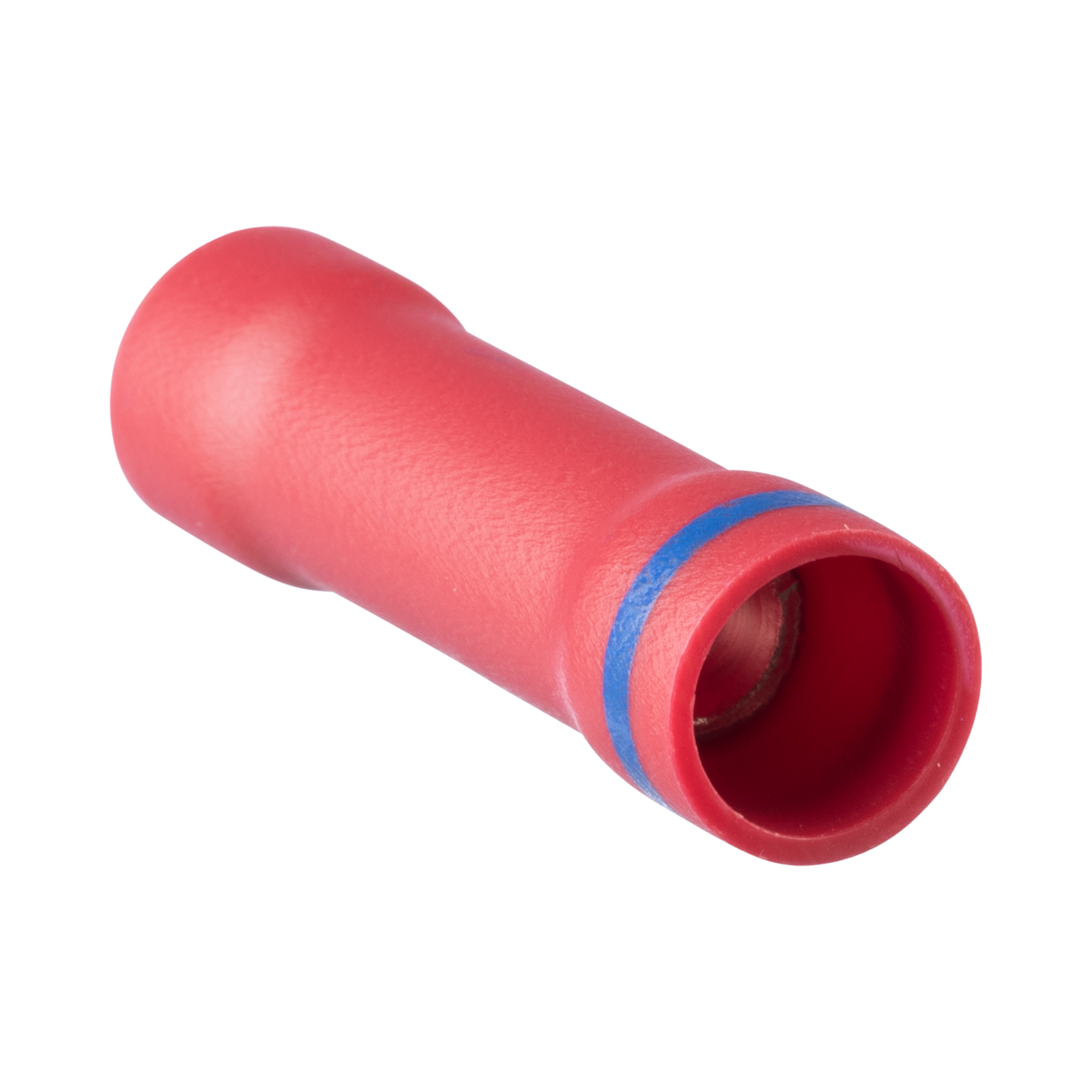 Aşağıya Doğru Uç Kesme Bağlantısı, Kırmızı, Vinil, 35.8mm, 8- 1.5mm², 25'li Paket