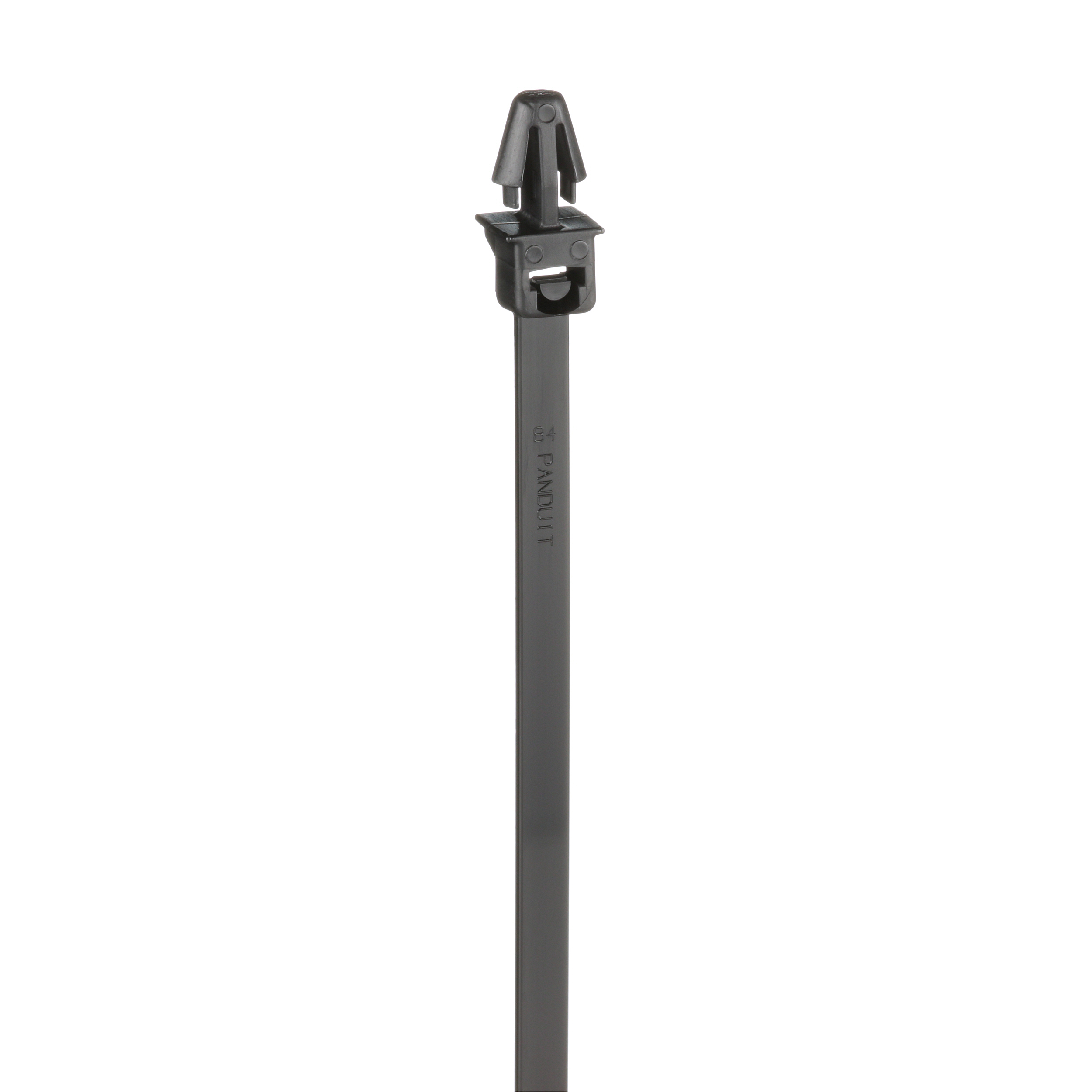 Kilitli İtme Montajlı Kablo Bağı, Siyah, HS PA6.6, 200x4.8mm, 222N, 1000'lik Paket