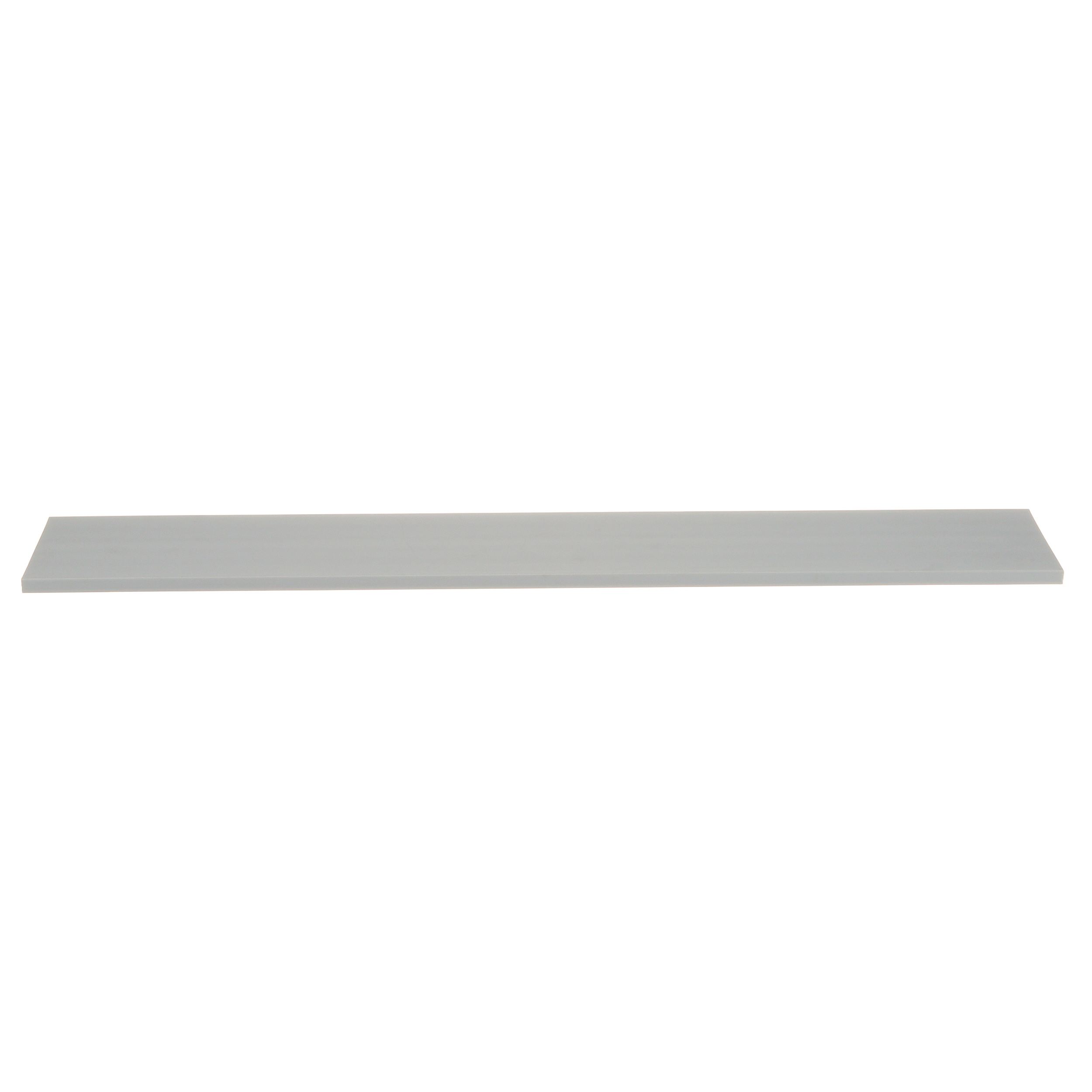Couvercle de goulotte câblage PVC gris clair 6 pieds(1,80m)x108mm Cdt.6 pieds