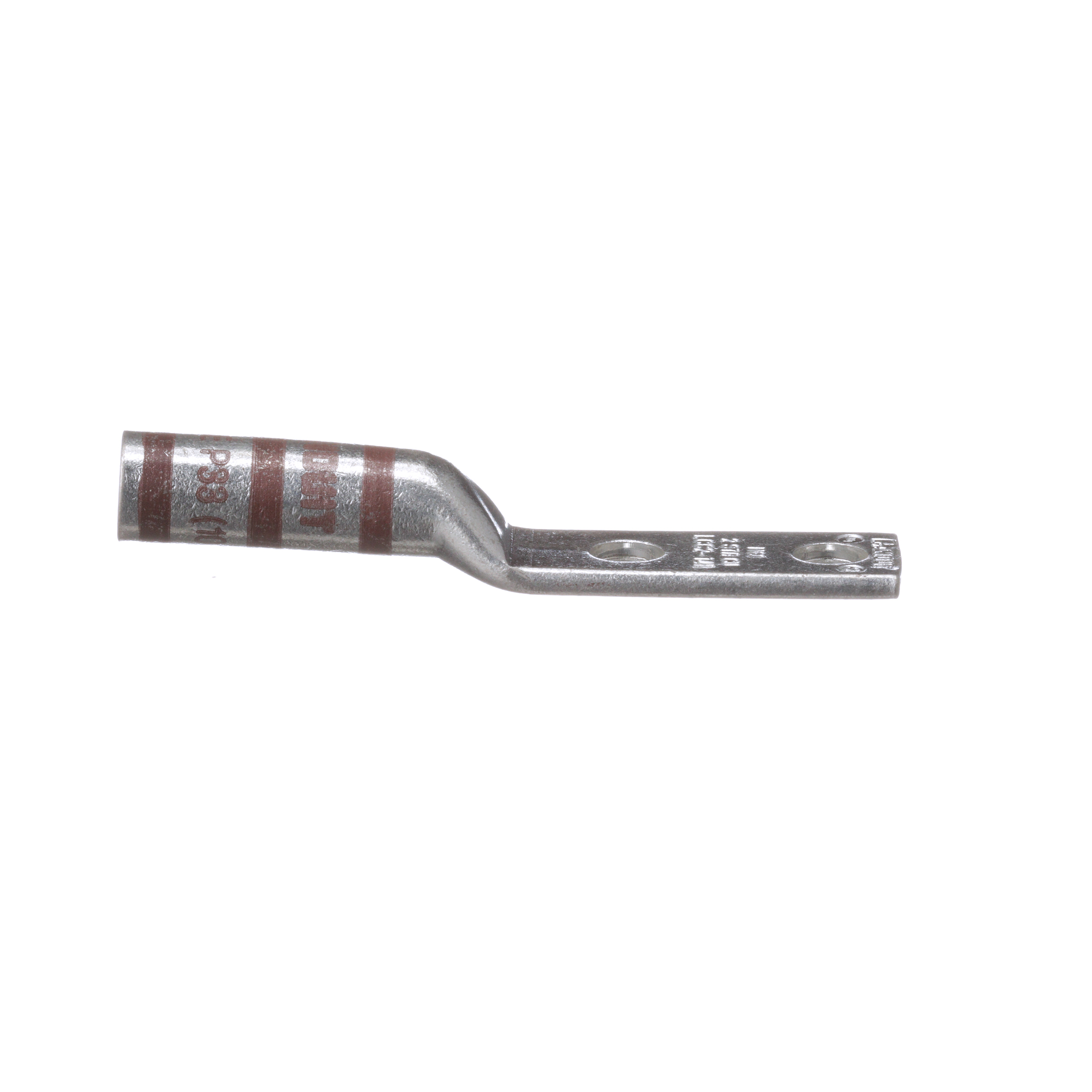 Bağlantı Muhafaza, Kalay Kaplı Bakır, Düz, İki 6.4mm Somun, 25'li Paket