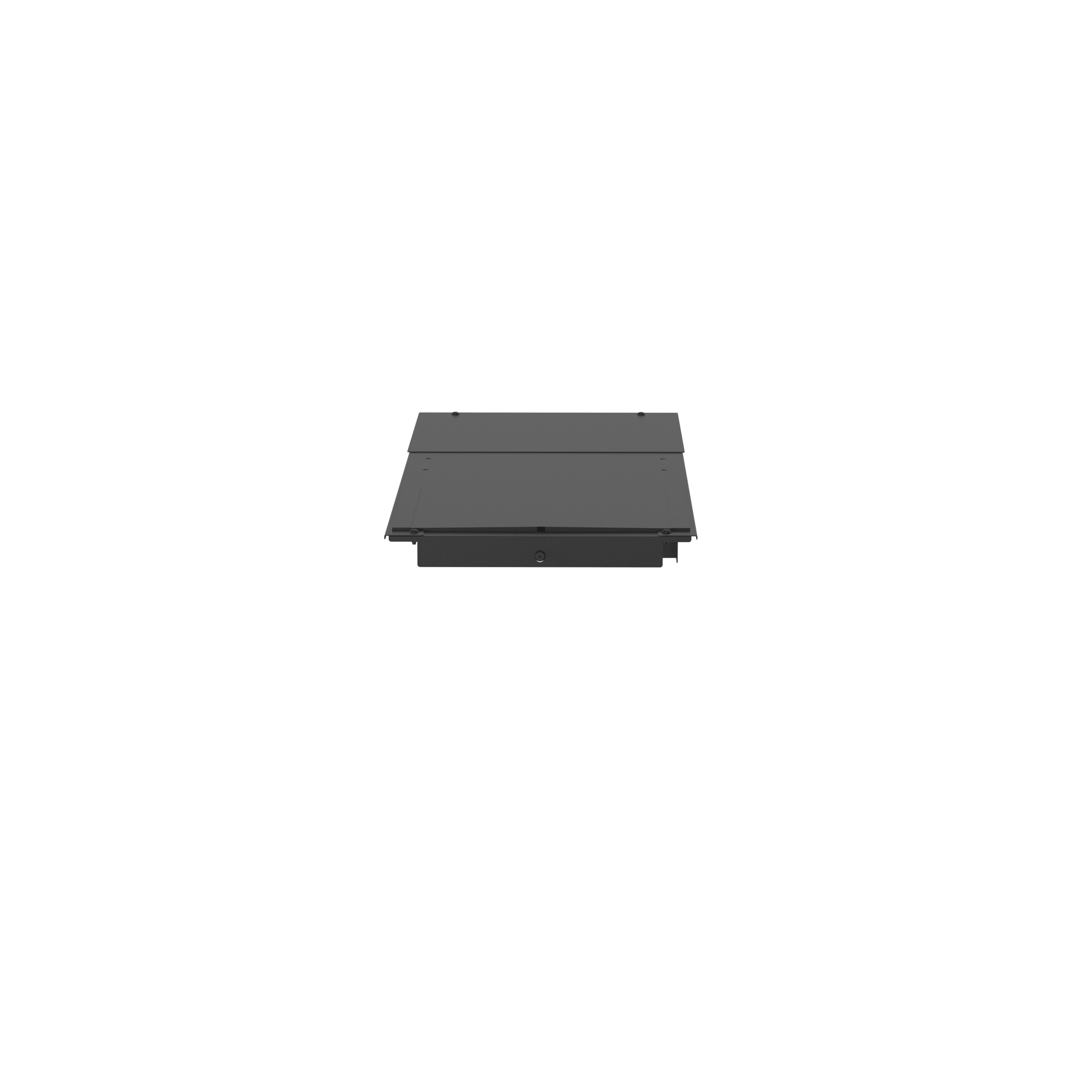 PE2V Üst Kapak 12" Genişlik, Derinlik 36", Siyah