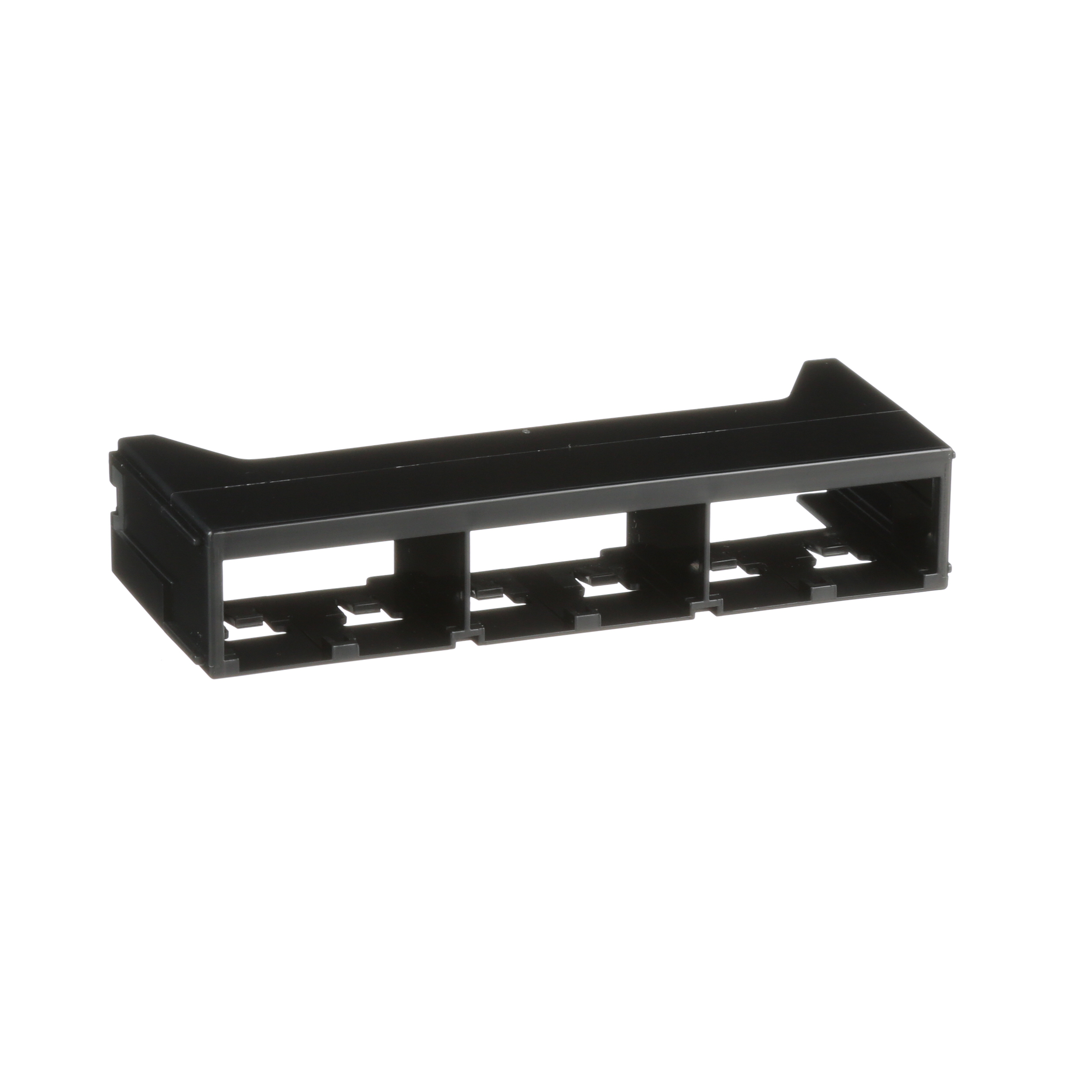 QuickNet™ Patch Panel Adapter, 6 Port, Black