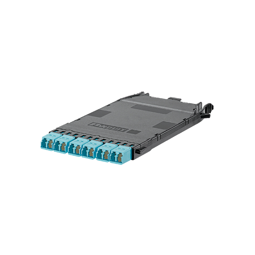 MPO-LC Fiber Kaset OM3, 12 Fiber, Evrensel, Ult IL