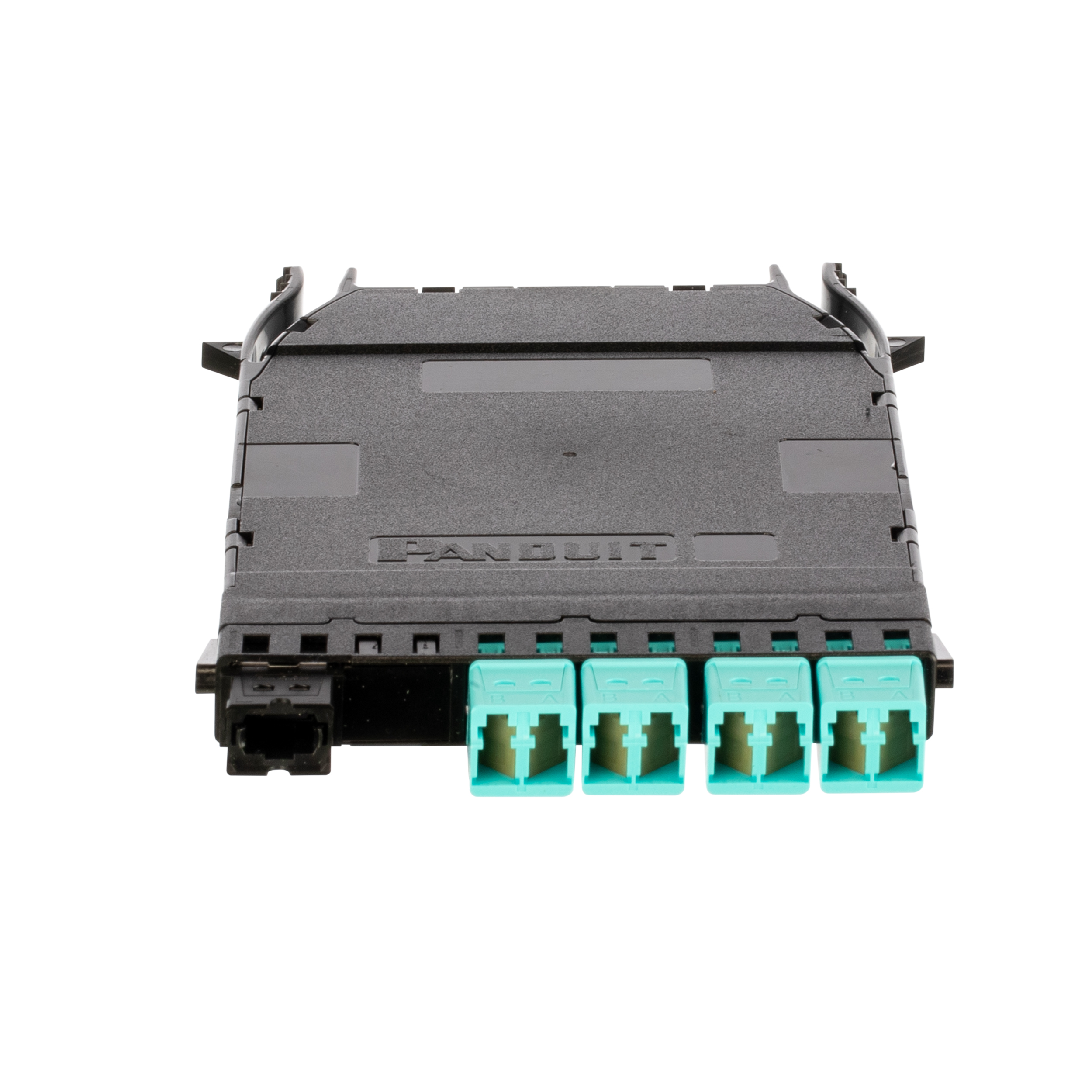 HD Flex Front Access Cassette, 4-to-1 Conversion, OM4, Optimized IL, U Polarity