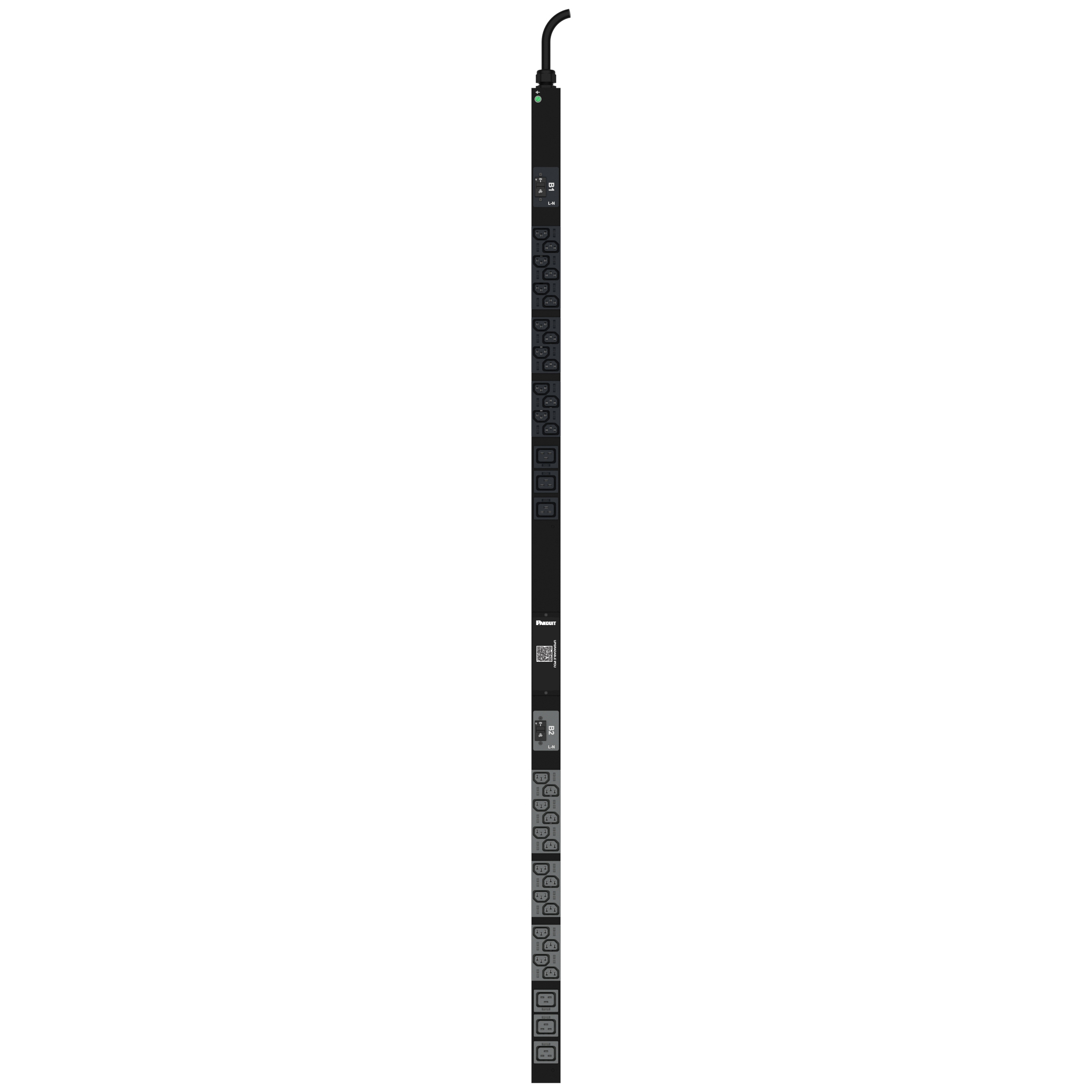 MI PDU, 32AMP, 230 V, (28)C13, (6)C19, (IP44)
