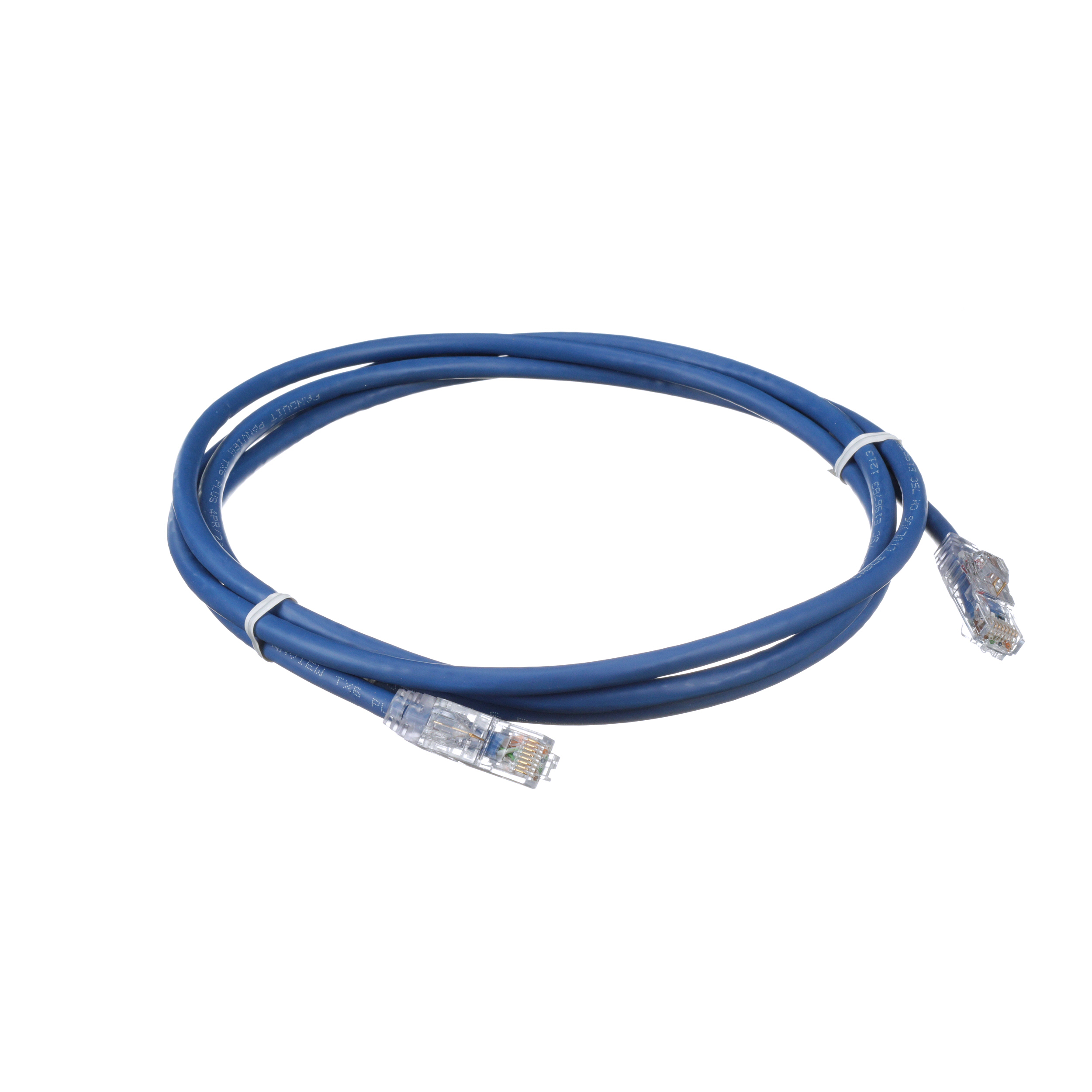 Cu,PatchCord,PV,UTP,Cat6,BU,7ft