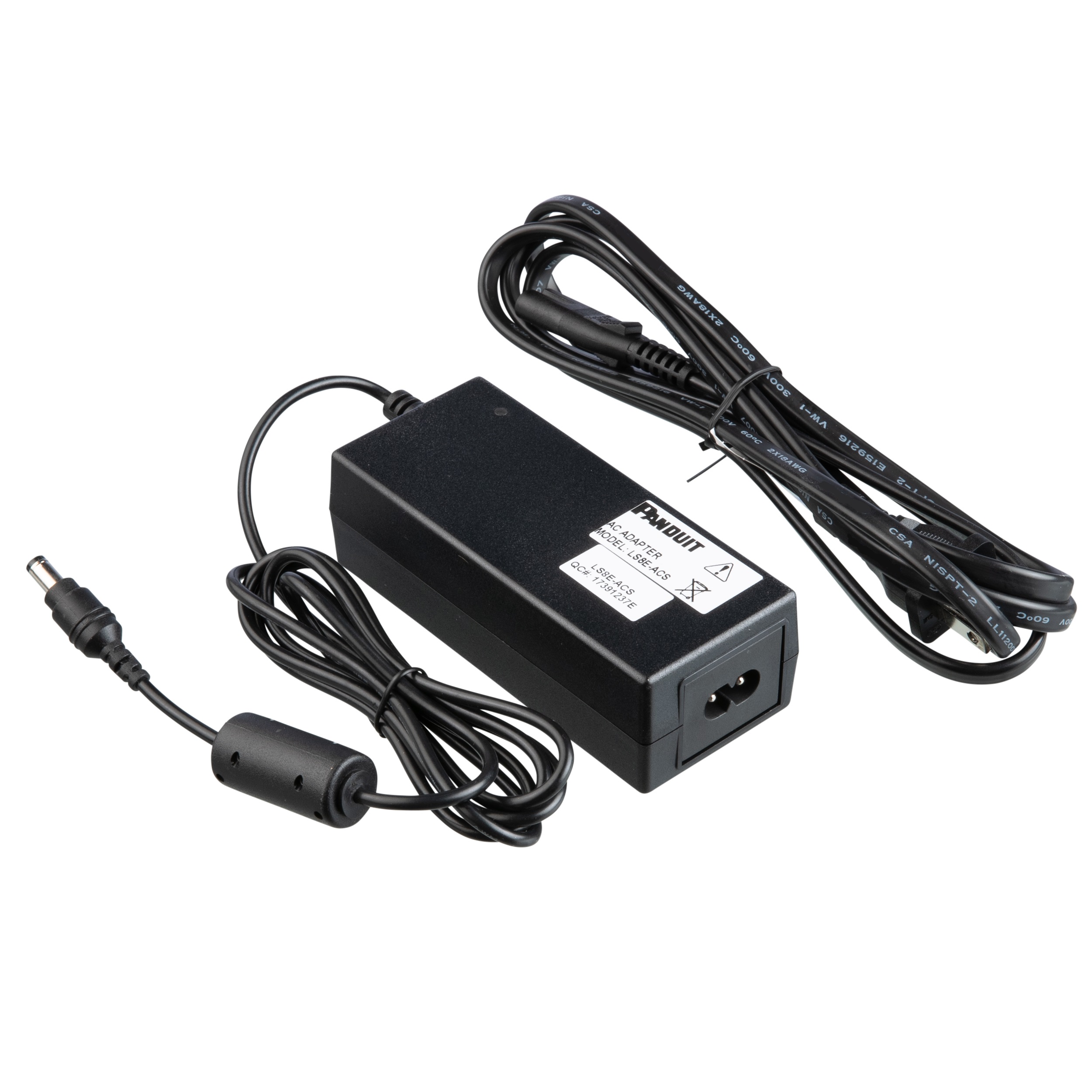 AC power adapter with power cord
