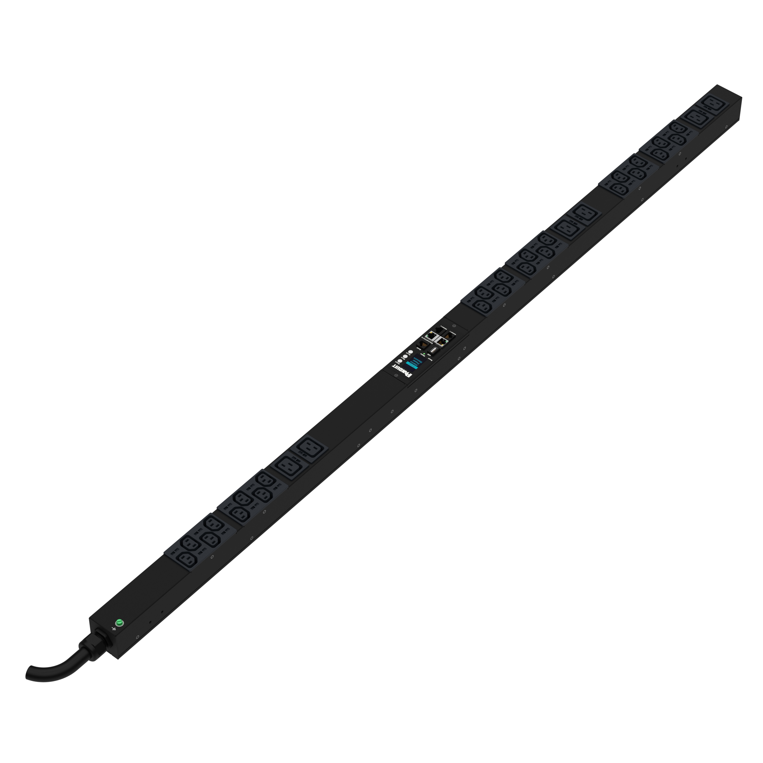G6 MI PDU, 16AMP, (24)C13, (6)C19, IEC 60309 3P+N+E 6h