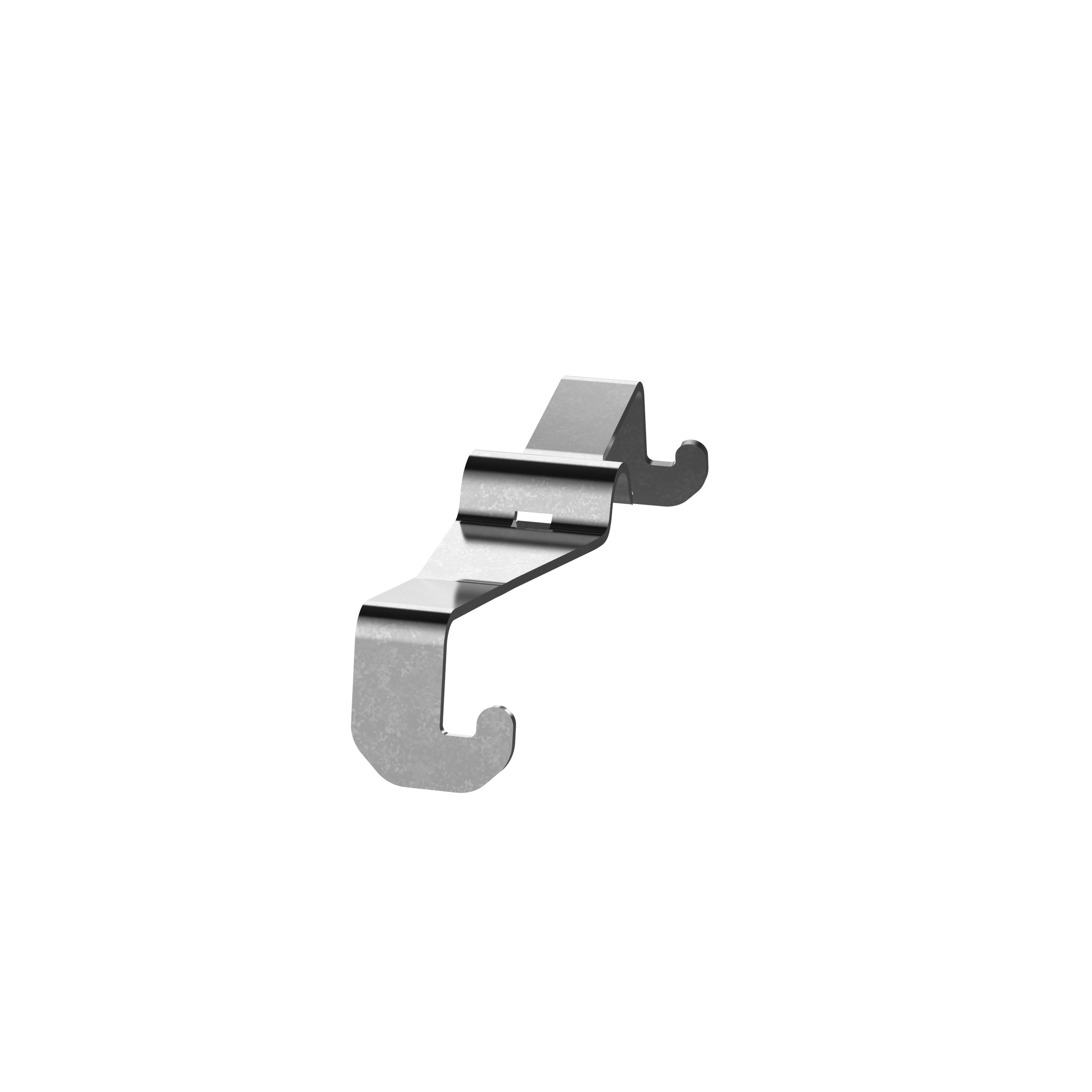 Wire Basket Strut Clip, Zinc Finish