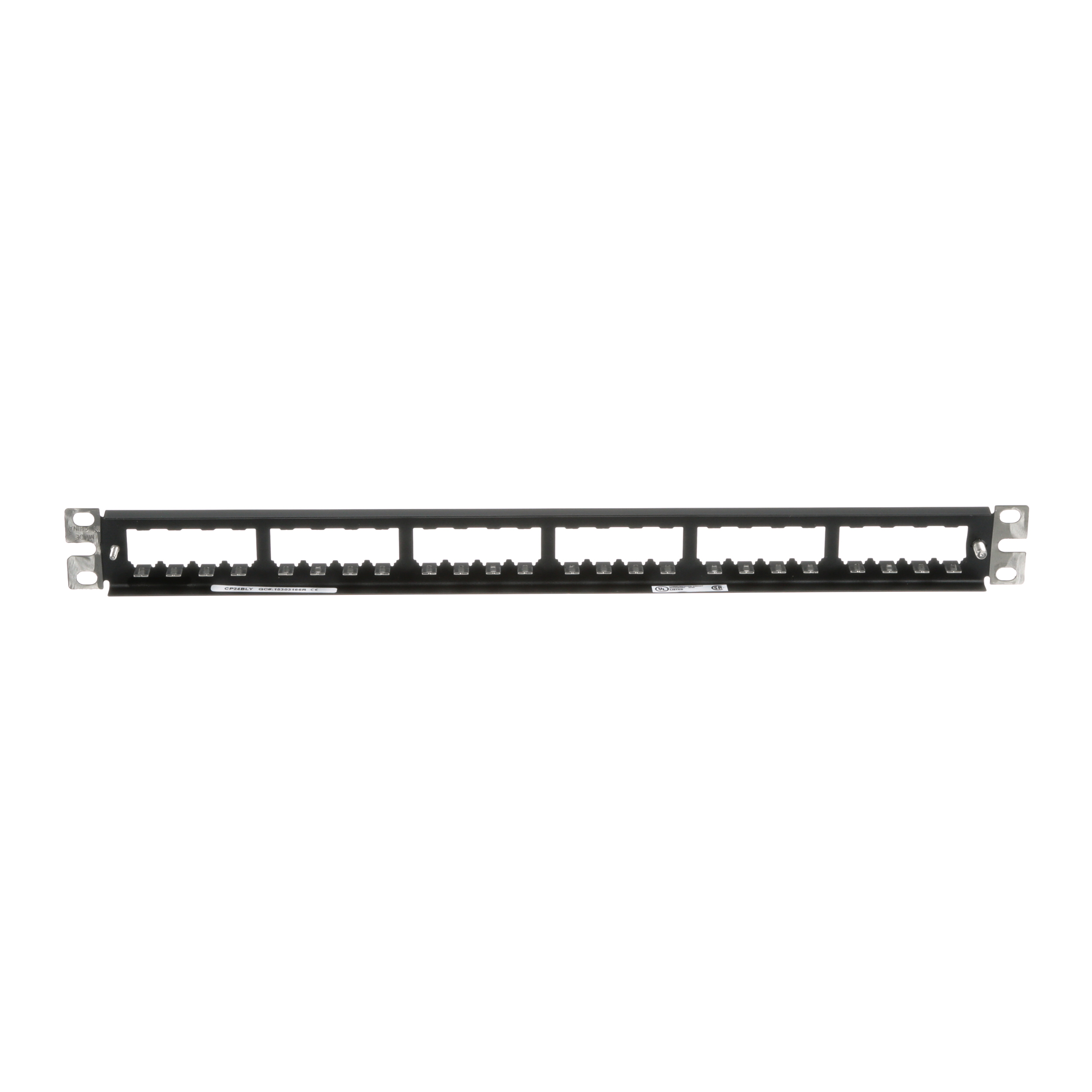 Mini-Com® 24 Portlu Yama Panelleri, Metal, Korumalı