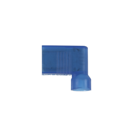 Clip drapeau;6,35×0,8;bleu