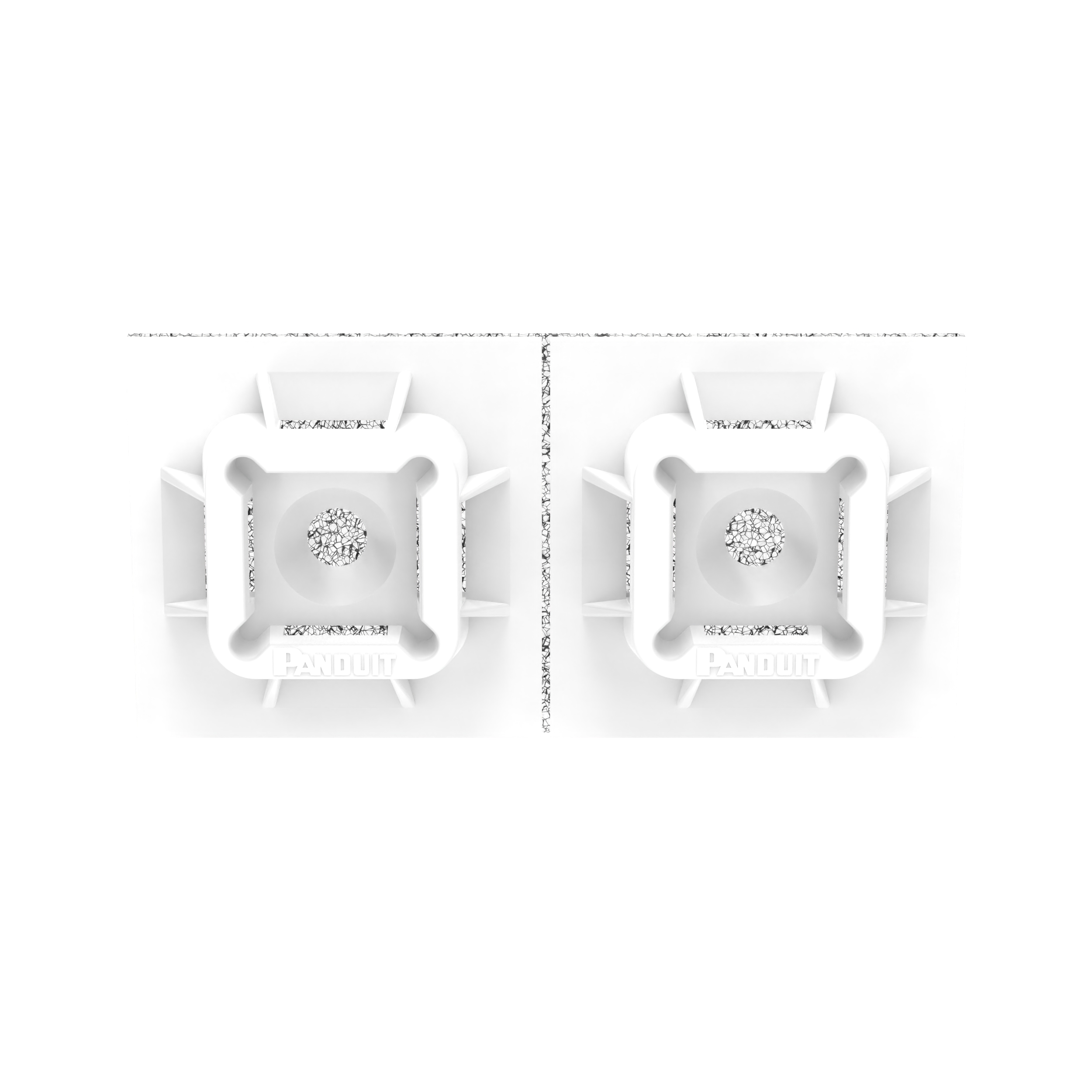 Cable Tie Mount, VHB Adh., 1.0 x 1.0 (