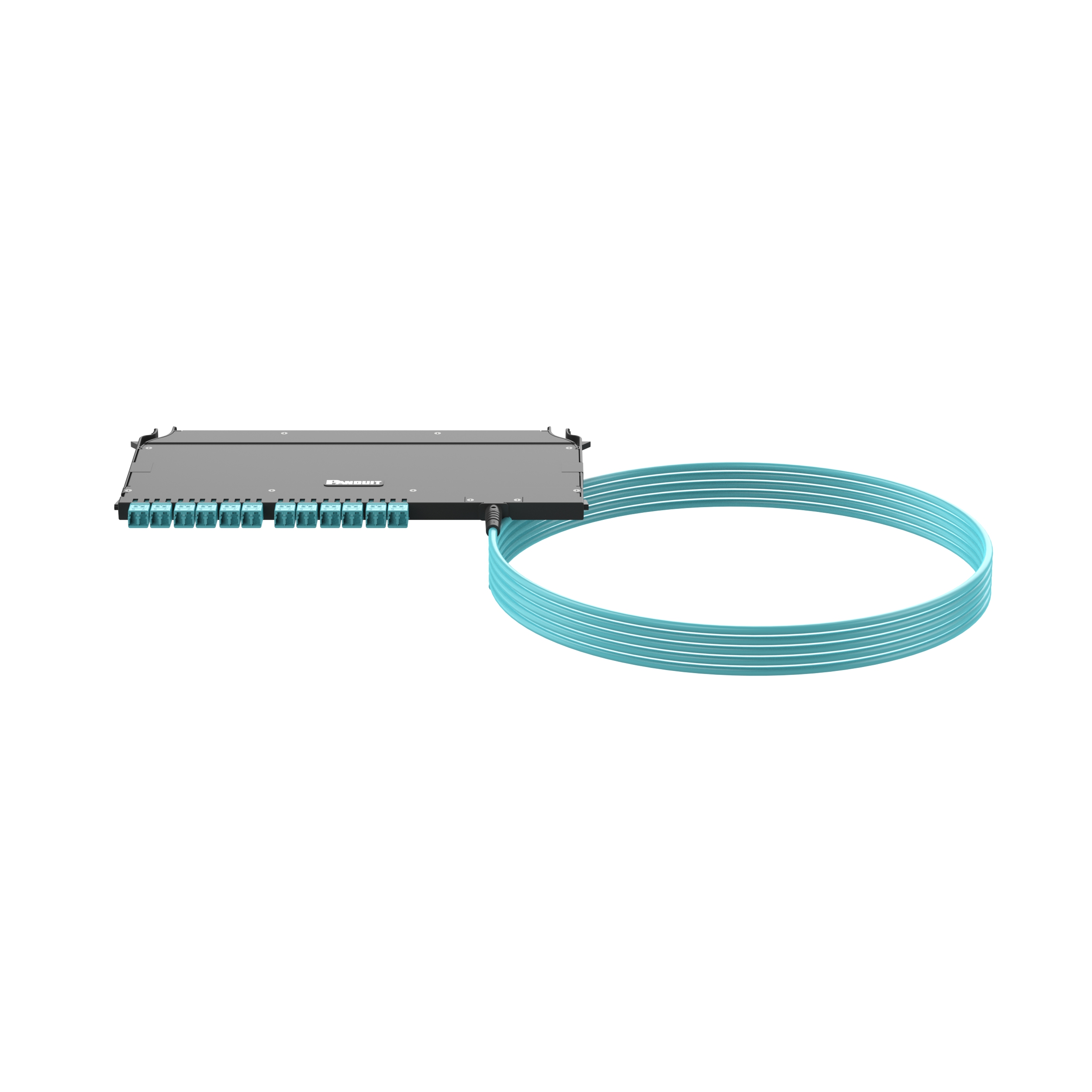 FlexCore™ Front-Access Fiber Optic ODF Tethered Cassette Assembly