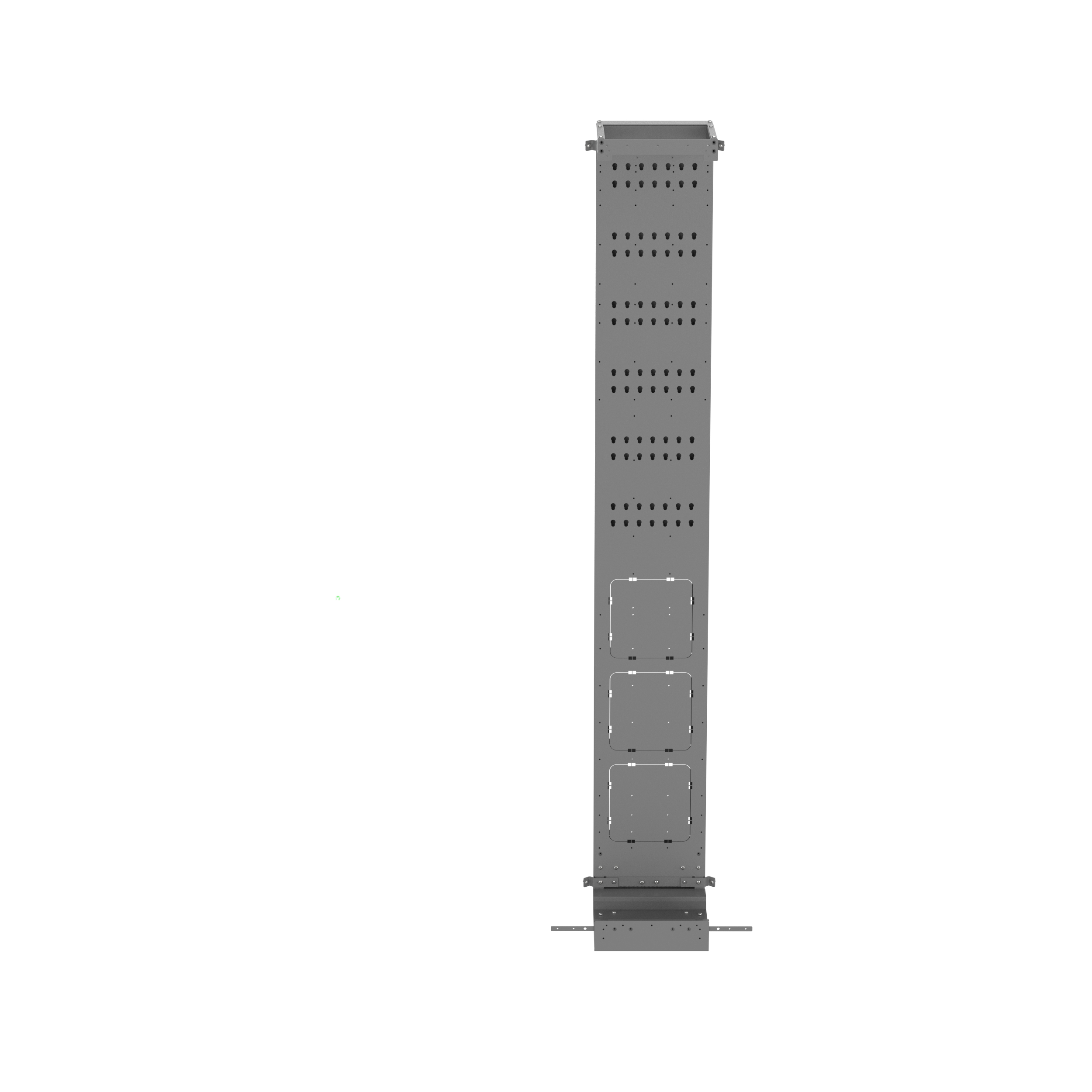 FlexCore Optical Distribution Frame, 300mm Vertical Cable Manager, Gray