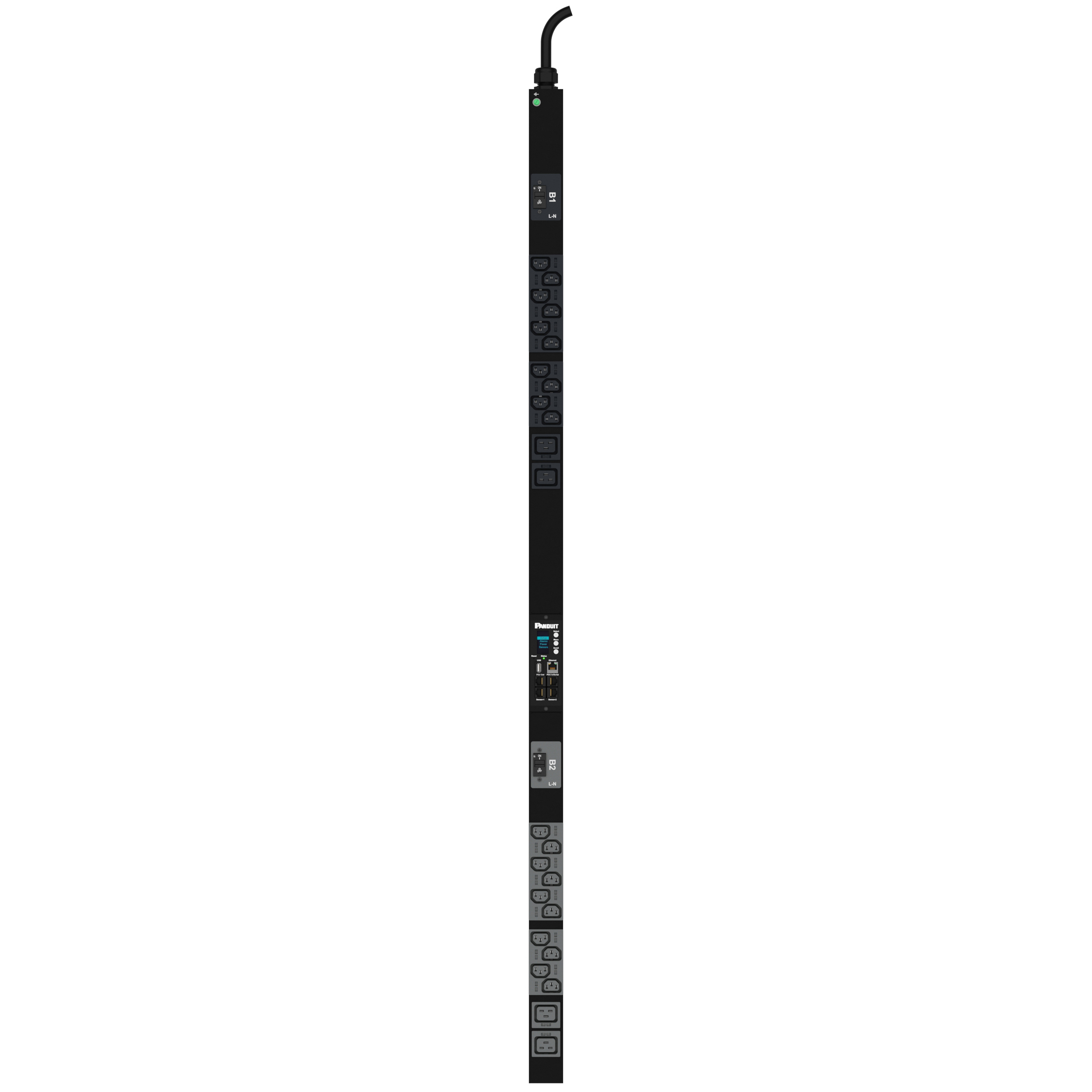 MI PDU, 32 Amper, 230 Volt, (20)C13, (4)C19, (IP44)