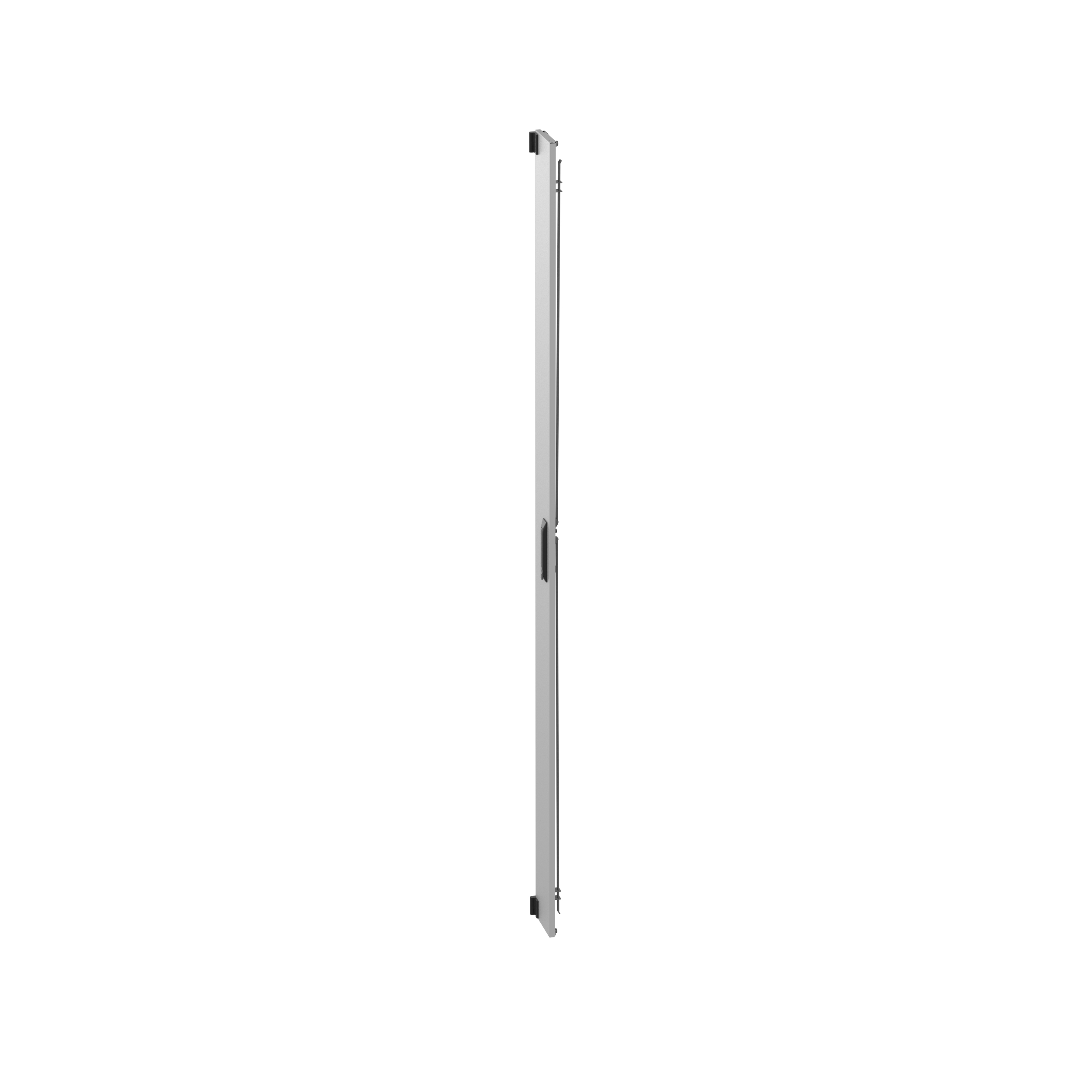 Esnek Çekirdek Optik Dağıtım Çerçevesi, 150mm Kapı, Sol Bilyalı, Gri, Kilitlenebilir Kapı Kolu