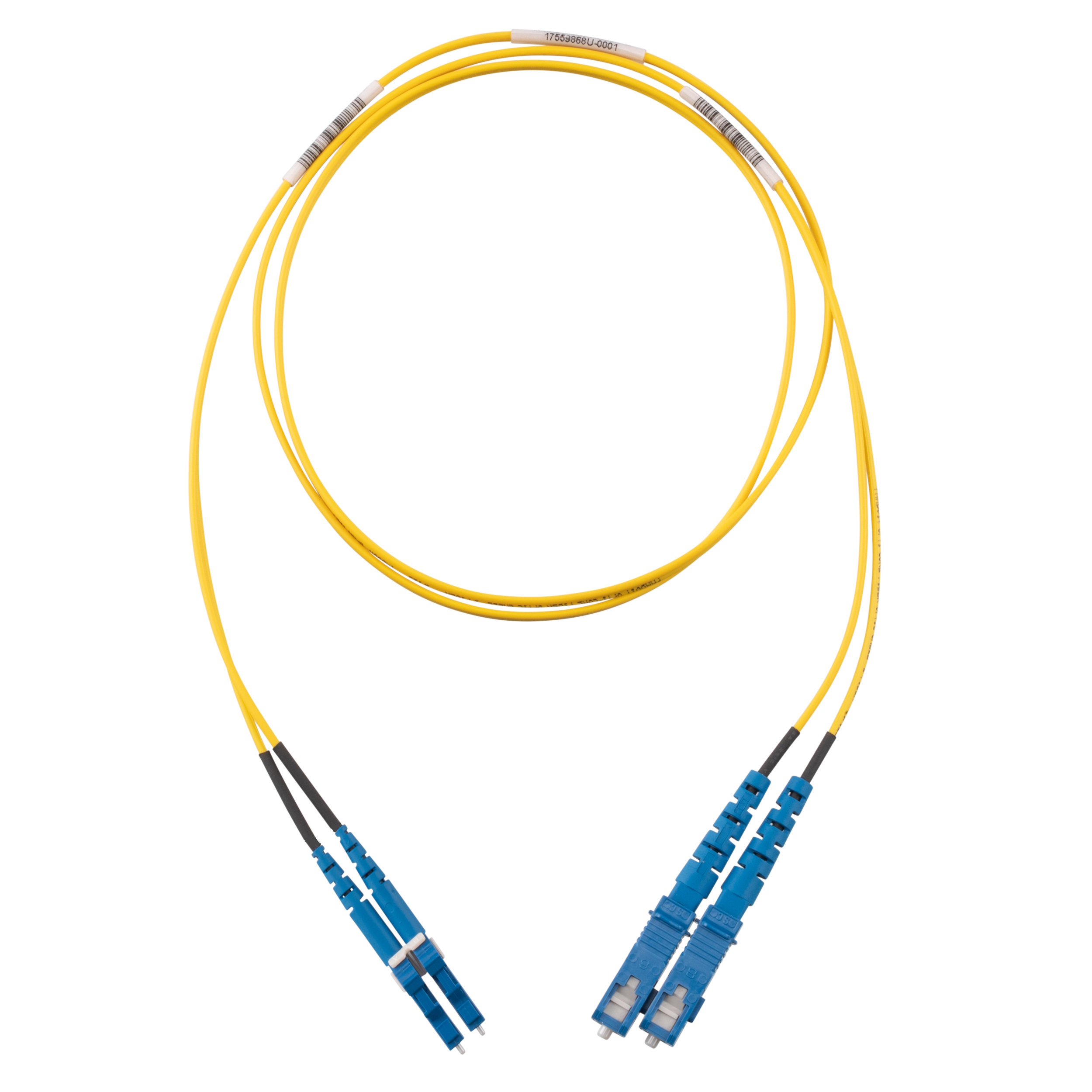 OS2 2 Çekirdek 1.6mm PC OFNR LC Çift/SC Çift Standart Kayıp 6 Metre