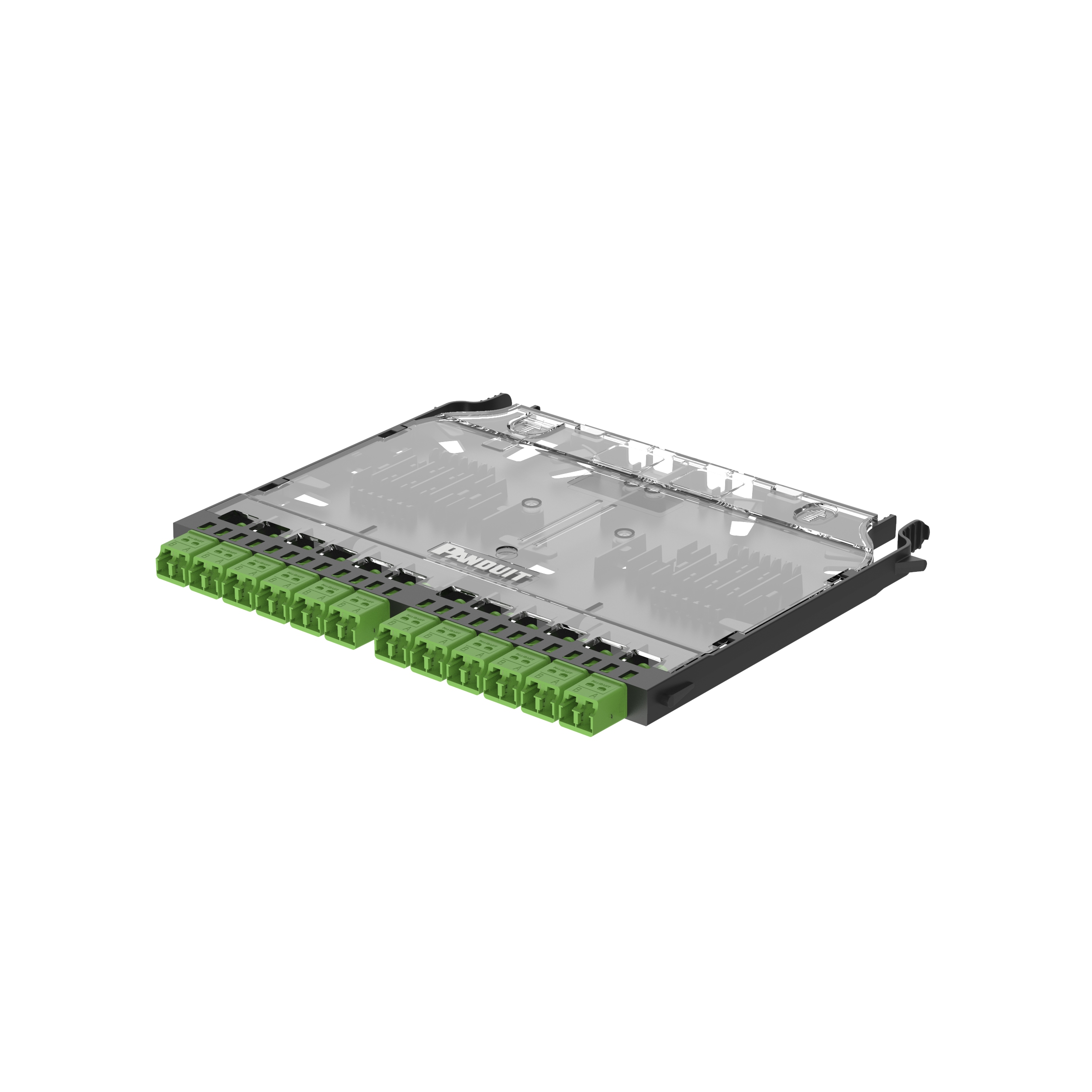 LC/APC Birleştirme Kaseti OS2, 24 Fiber Şerit Pigtail, Standart IL