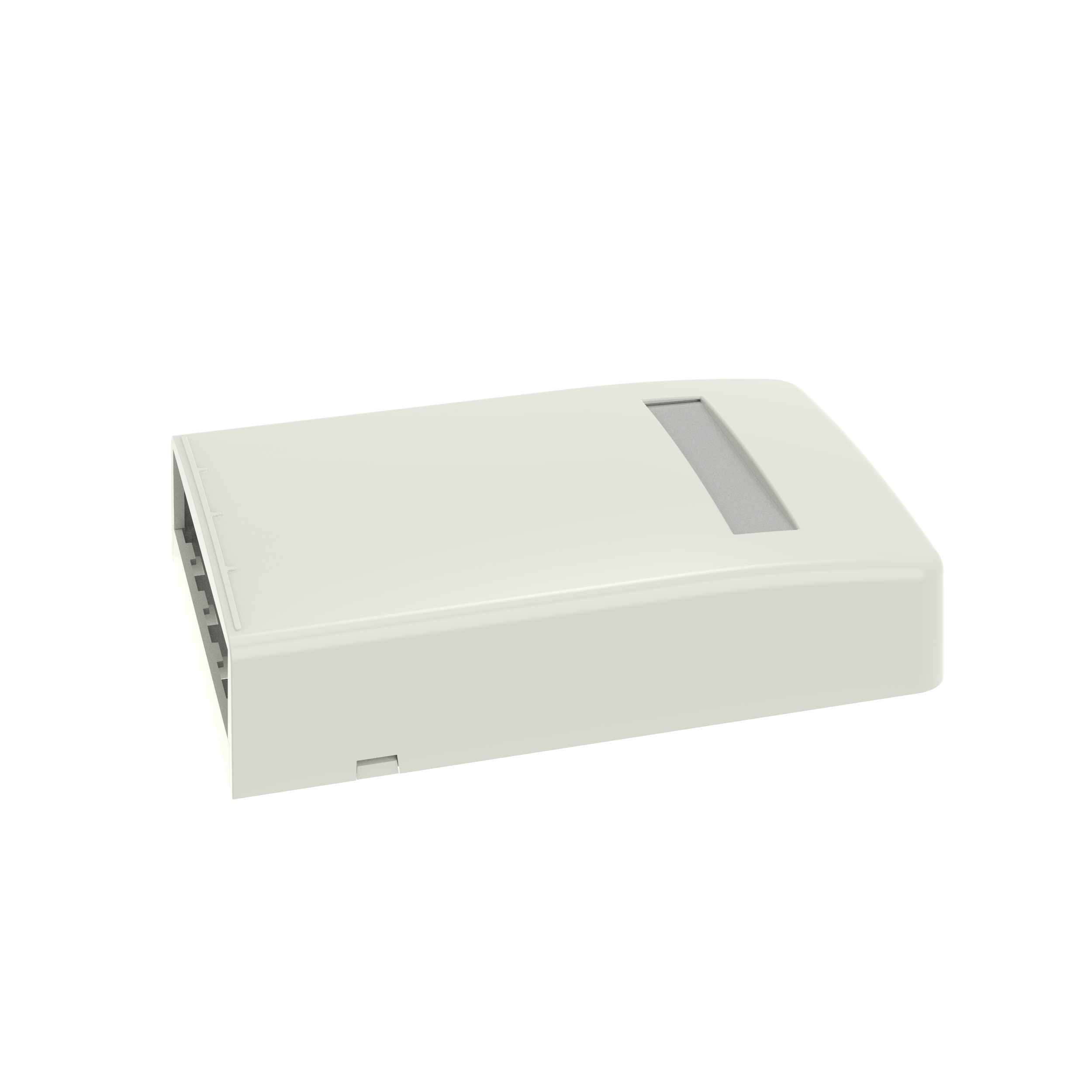 Mini-Com® Yüzey Montaj Kutusu, 4 Port, Krem Beyazı