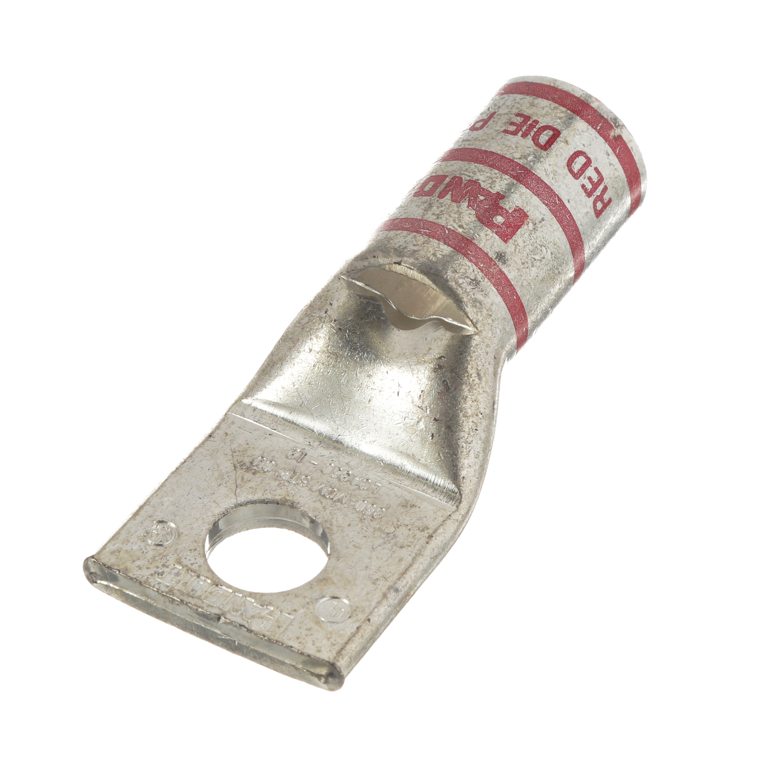 Bağlantı Muhafaza, 350, Kalay Kaplı Bakır, Düz, Tek 12.7mm Somun, 10'lu Paket