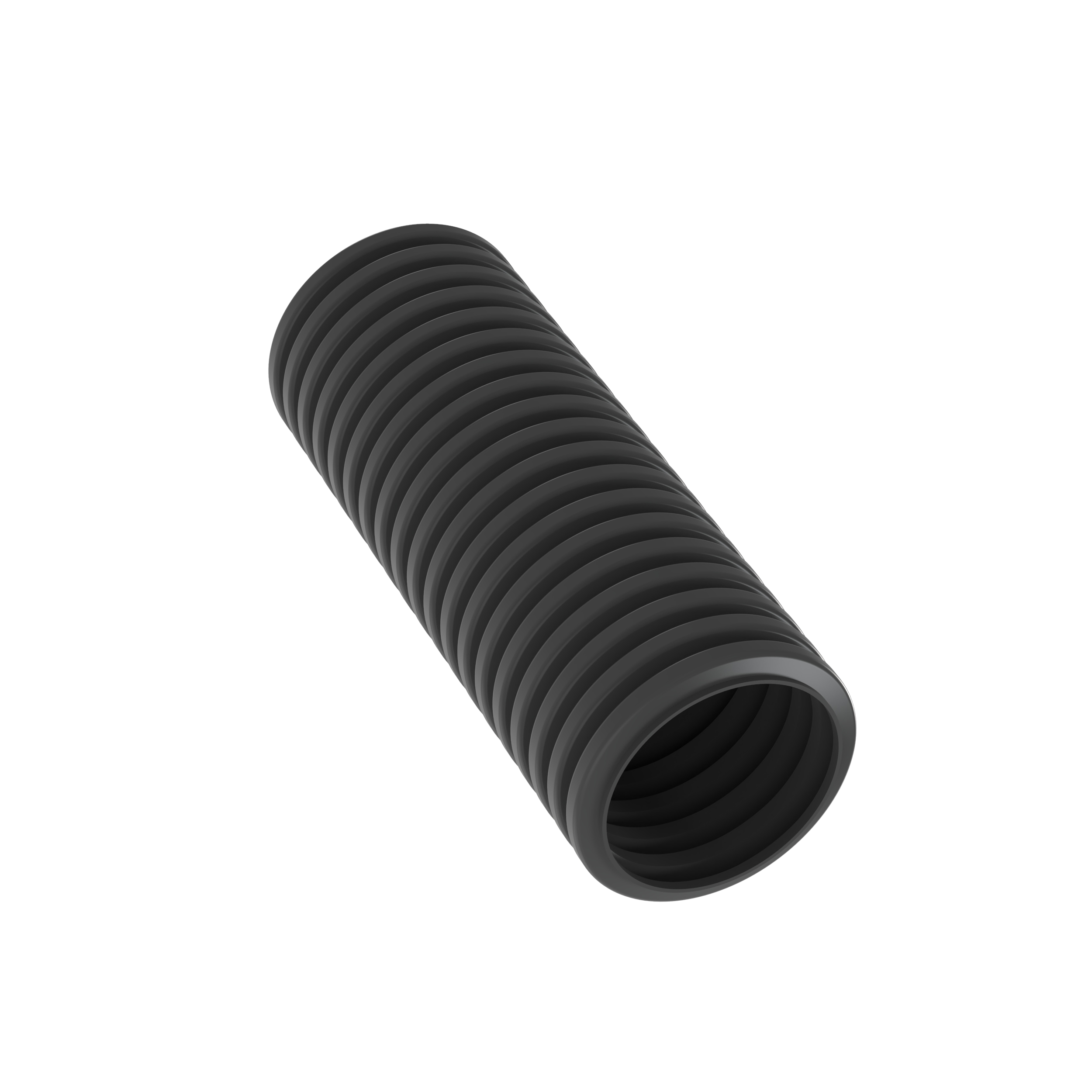 Düzeltilmiş Naylon Örgü Hortumu, .75" (19.05mm) x 100', HS Siyah, Paket 1