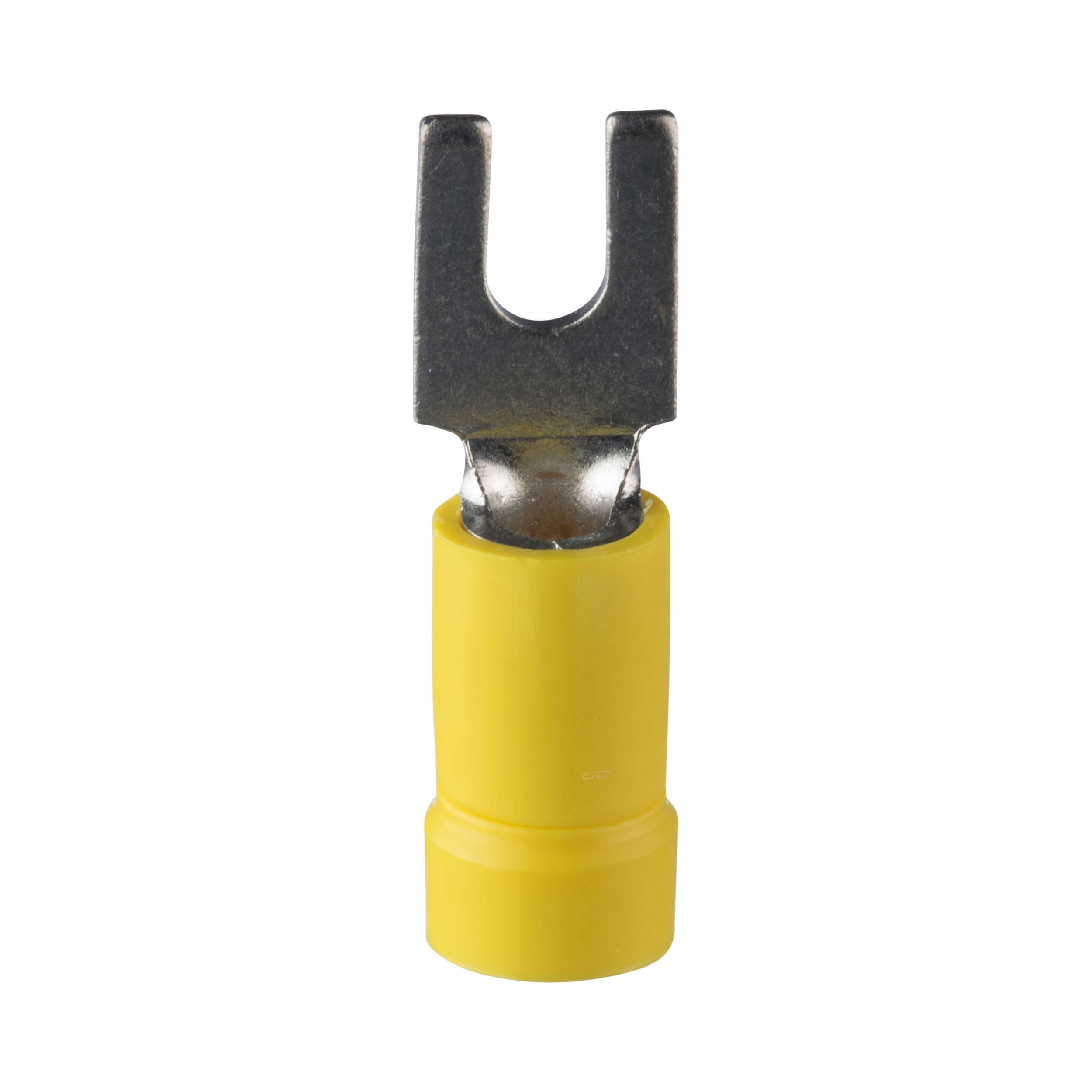 Gevşek Parça Çatalları, Sarı, Vinil, 3.2mm Çaplı Ayak, 6mm², 25'li Paket