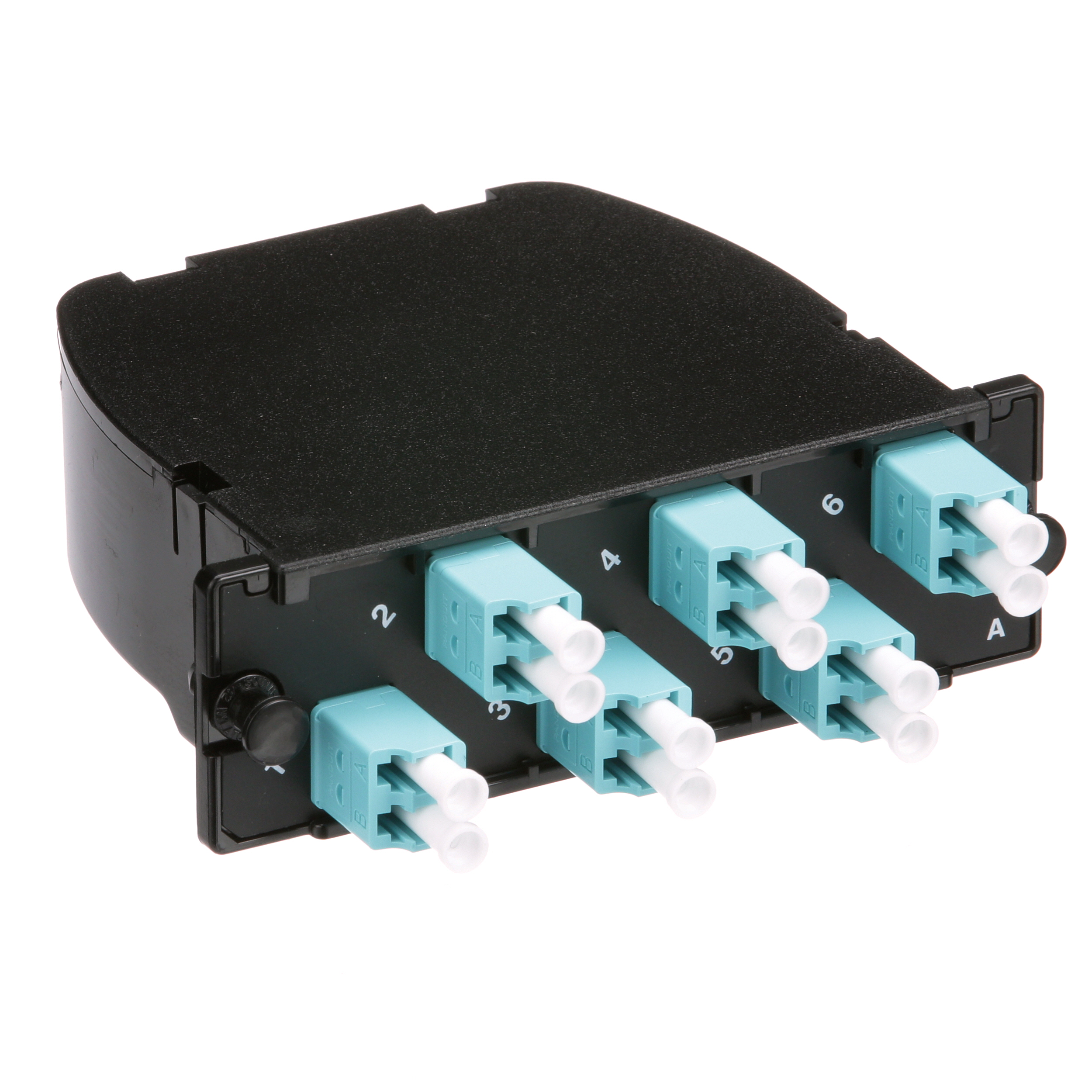MPO-LC Fiber Kaset OM4, 12 Fiber, Yöntem B2, Standart Kayıp