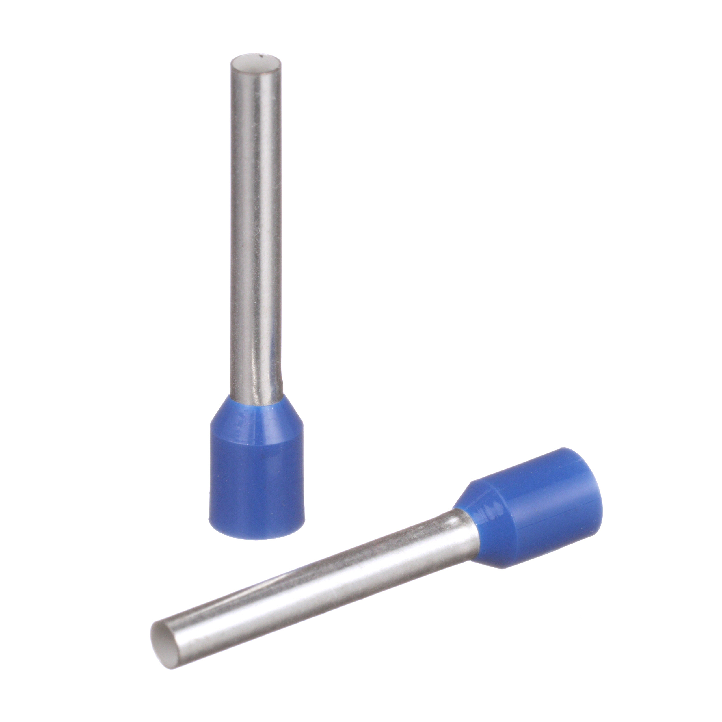 Tek tel crimp kapakları, Polipropilen, 2.5mm² Kablo, 18mm Pin Uzunluğu, 500'lü Paket