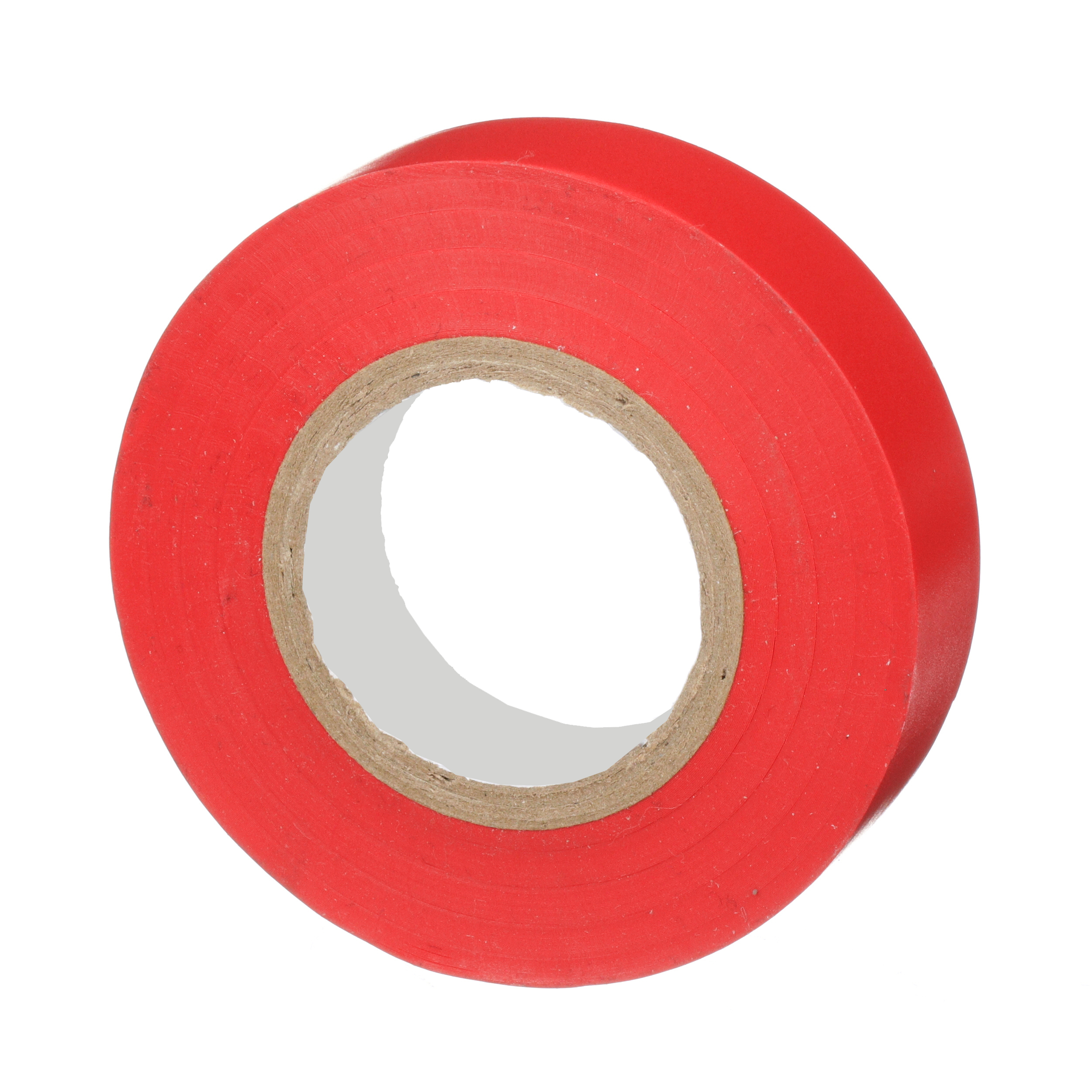 Electrical Tape, Red, PVC,Gen Purpose, 19.05mm,0.18mm, PK10