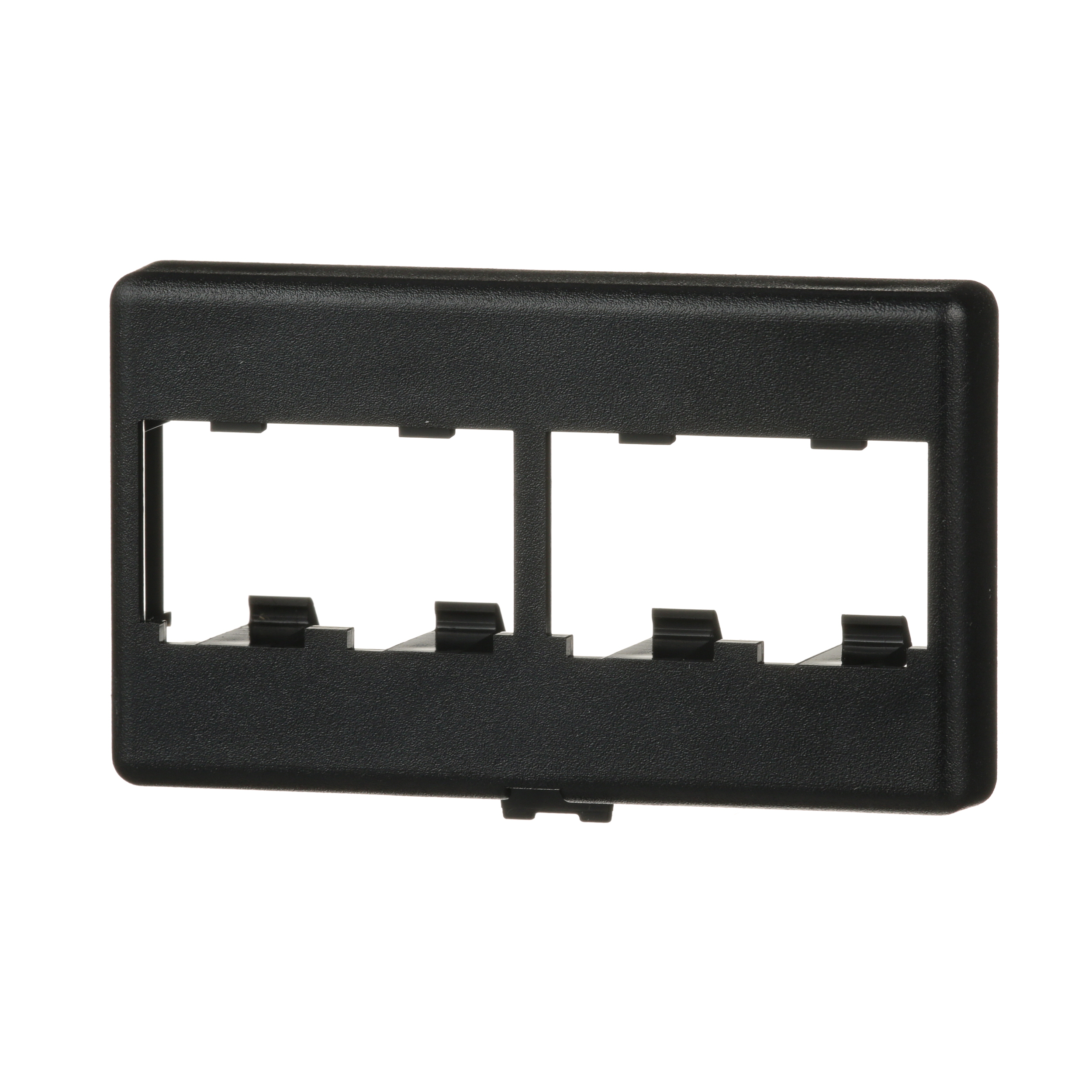 Mini-Com® Modüler Mobilya Yüz Paneli, 4 Port, BL