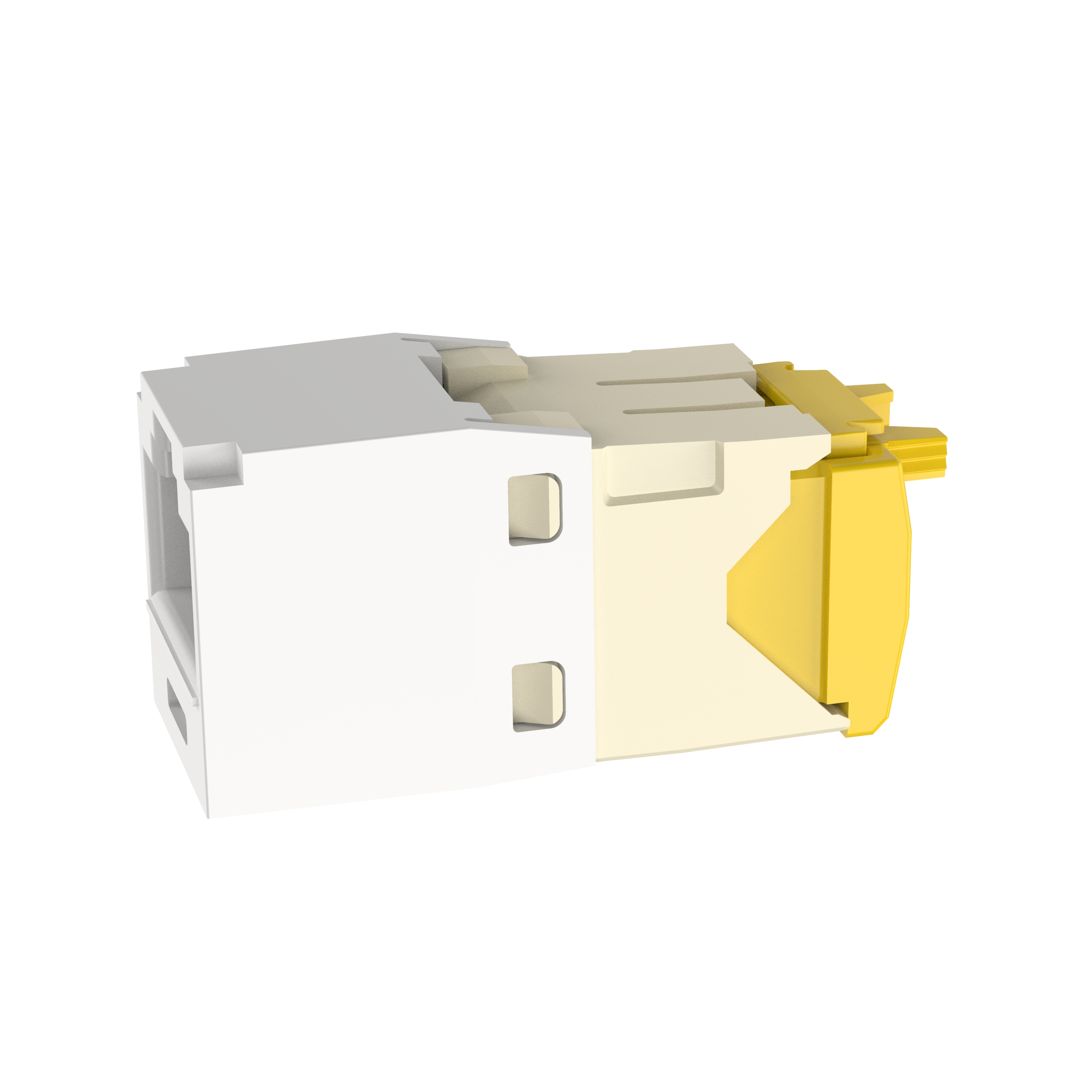 Mini-Com® UTP RJ45 Cat 5e TG Jack Module, IW